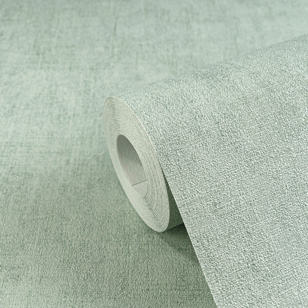 Papier peint Uni Béton vert d'eau métallisé - Cosmoliving d'A.S. Création ZOOM | Réf. AS-791091