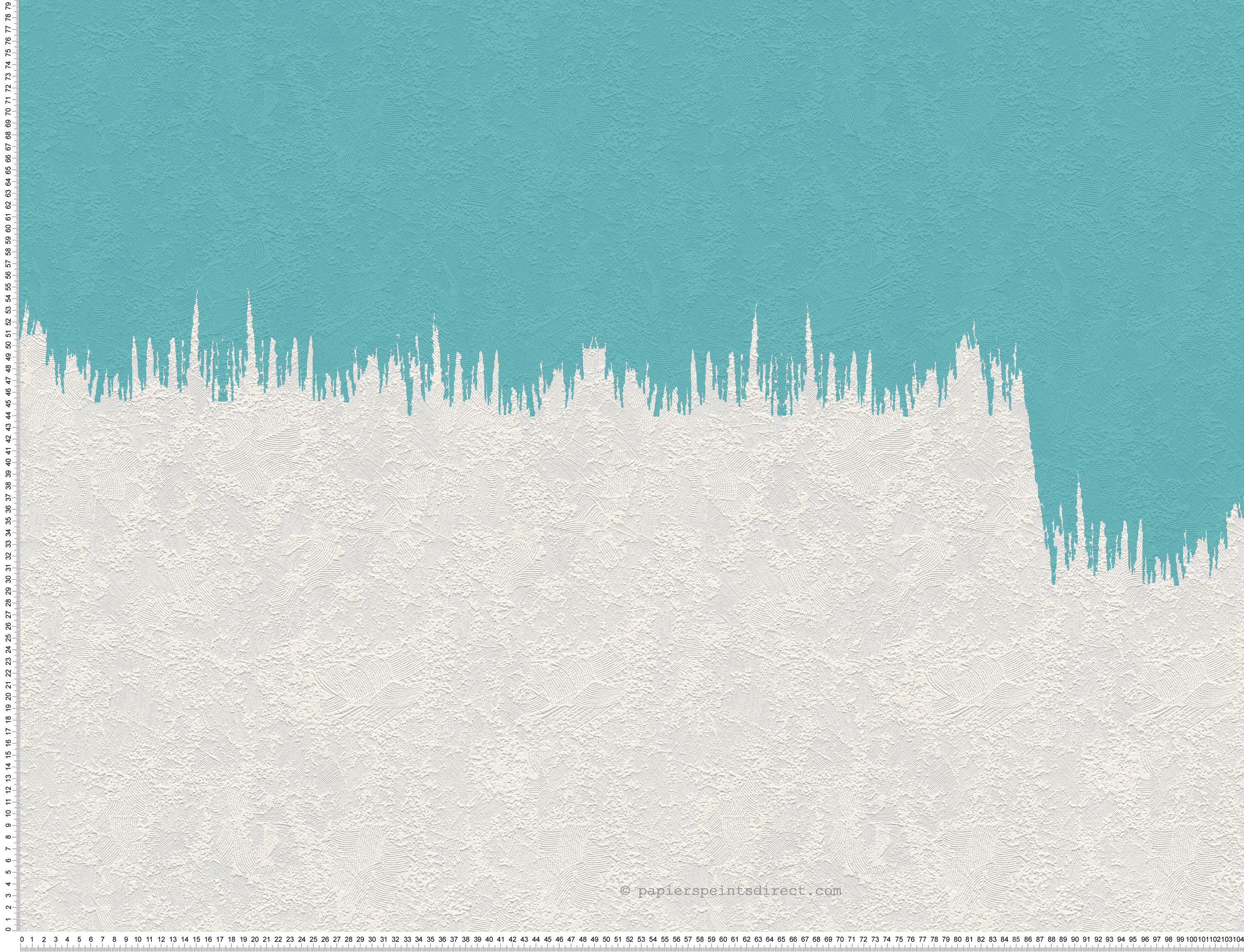 Motifs abstraits brossés - Papier peint à peindre GO de Montécolino