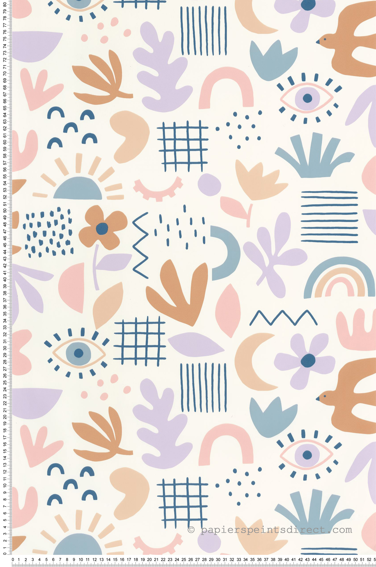 Papier peint Forme Feel Good violet - Young & Free de Casélio | Réf. YNF103284022