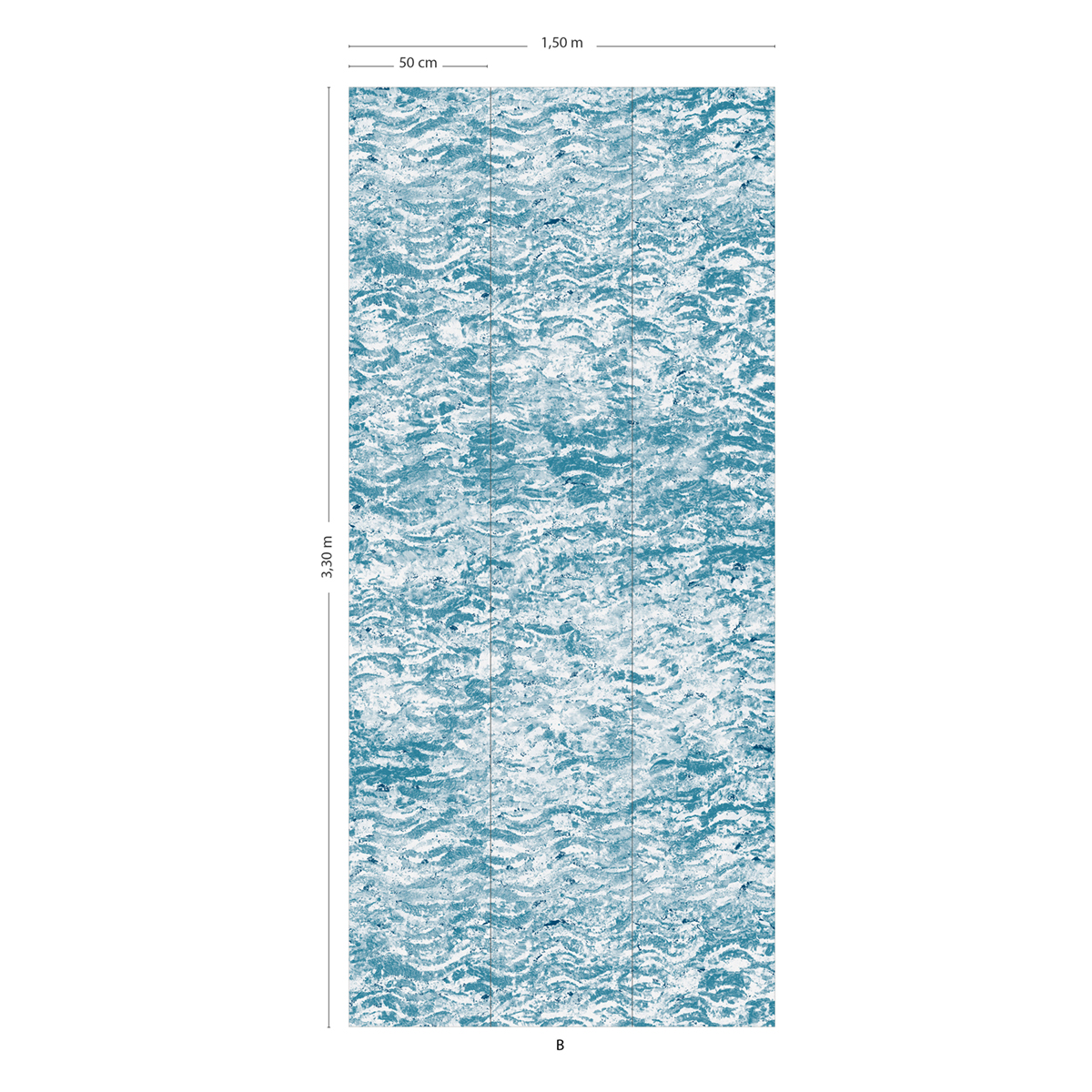 Papier peint panoramique Aqua Arctique B 4/5/6 - Isidore Leroy