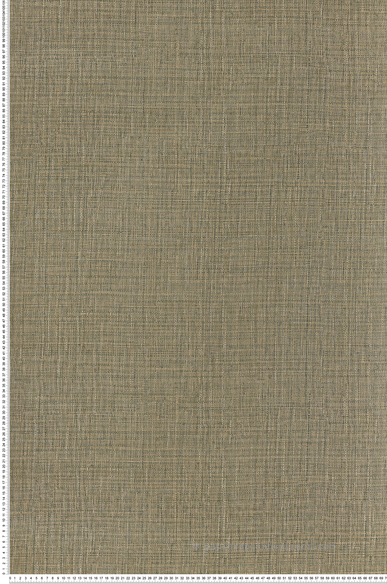 Papier peint Uni Tissé Sierra kaki - Palmadora de Casamance | Réf. CAS-76703364