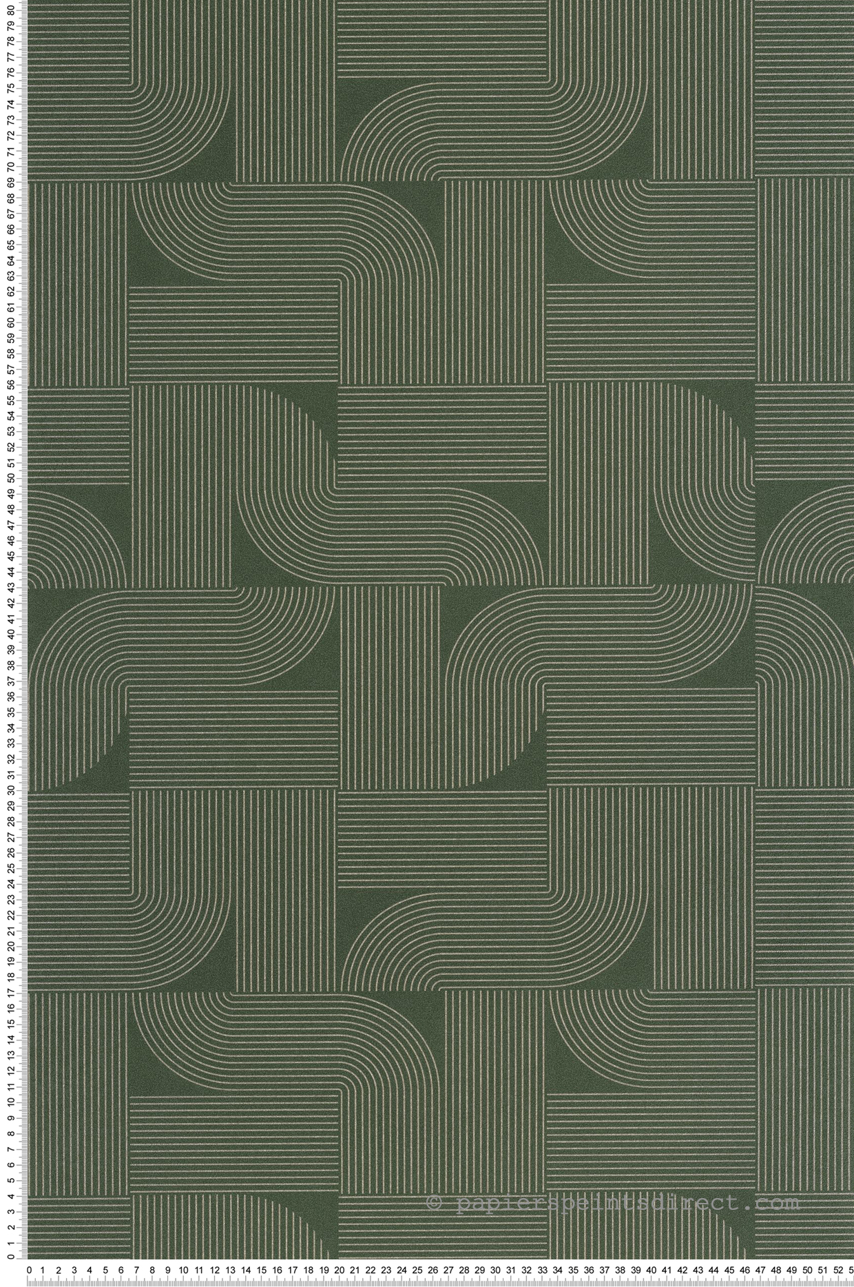 Papier peint Graphique Softness vert irisé - Light de Casélio | Réf. LIG106577023