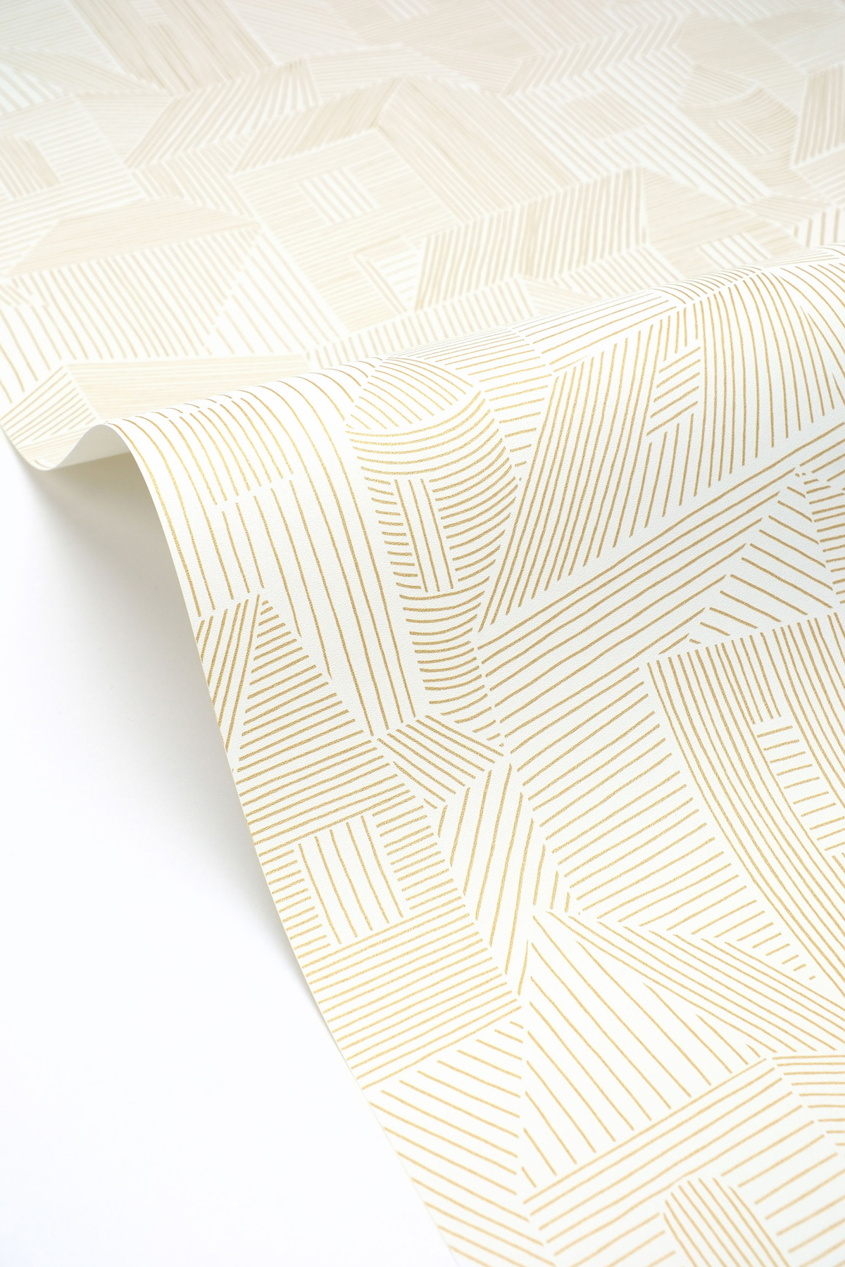 Papier peint Village blanc doré - Moonlight 3 de Casélio ZOOM | Réf. MNL3107180228
