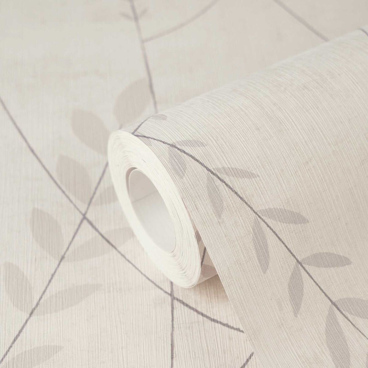 Papier peint Scandinave Plumeria gris - Nordic Feeling d'A.S. Création ZOOM | Réf. AS-791464