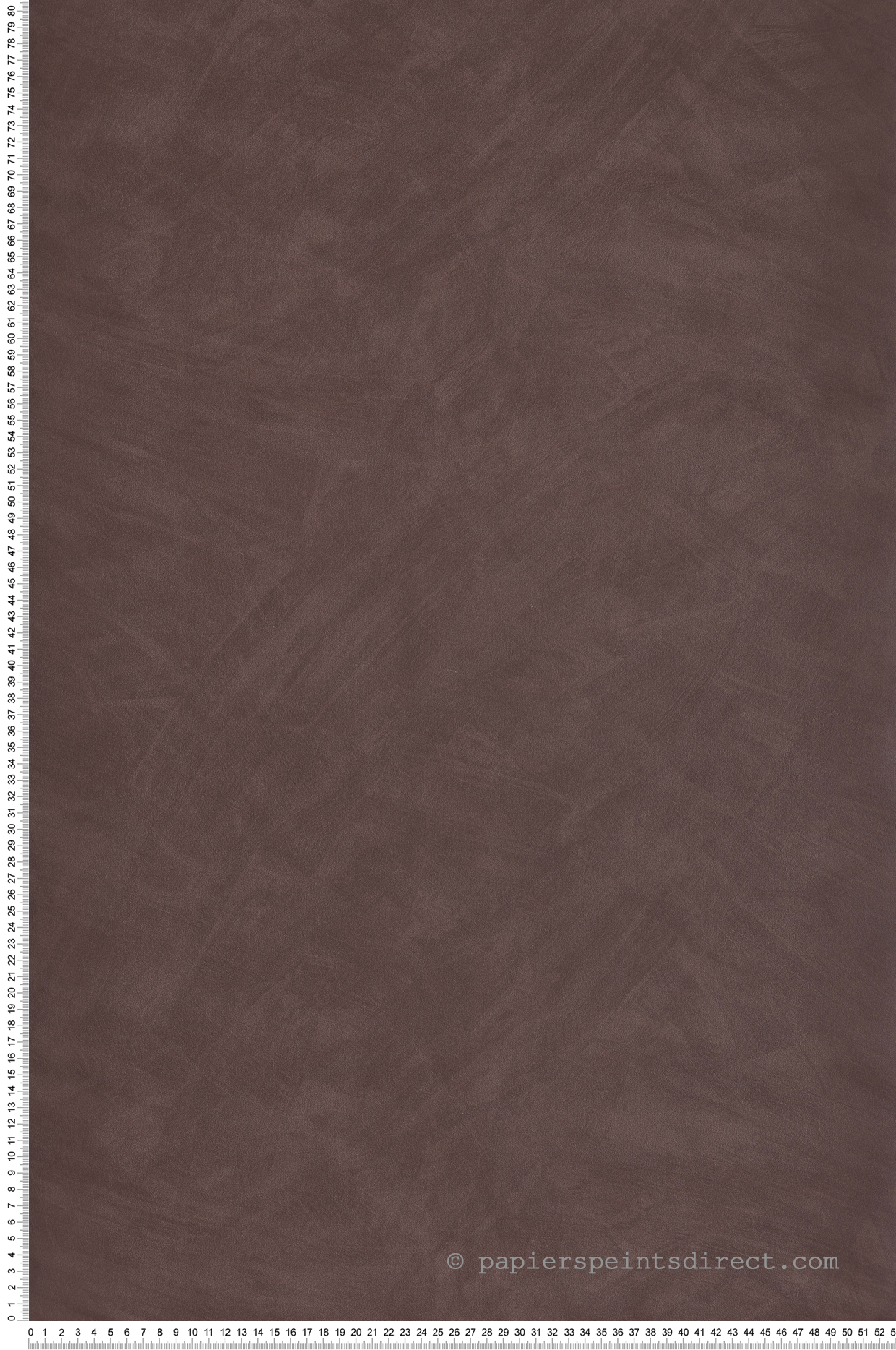 Papier peint Faux Uni Taloché chocolat - Boca Chica de Montecolino | Réf. MC-SO27021