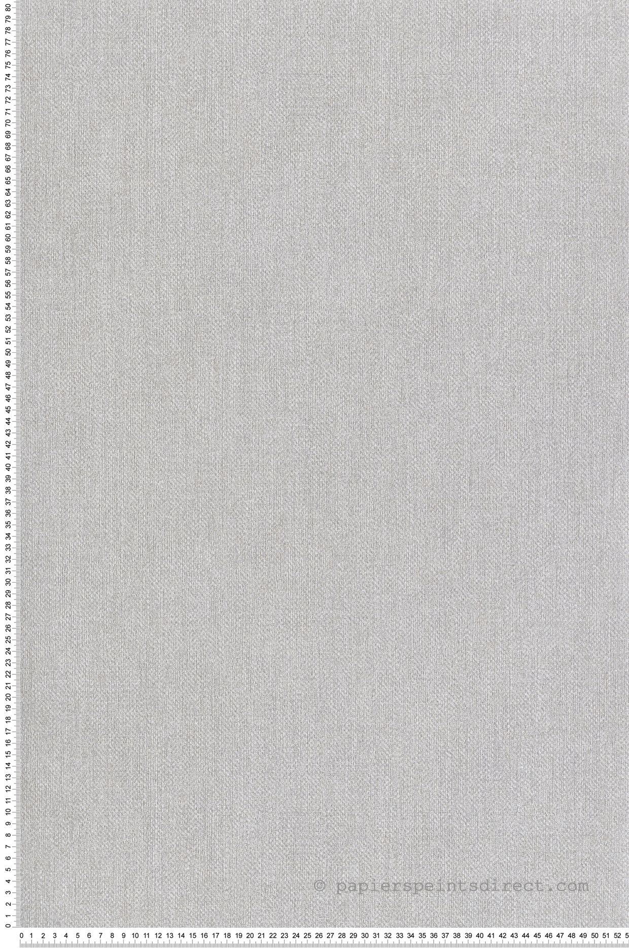 Papier Peint Faux uni Textile Paillettes gris perle argenté - Venezia d'Ugépa | Réf. UGP-M67309