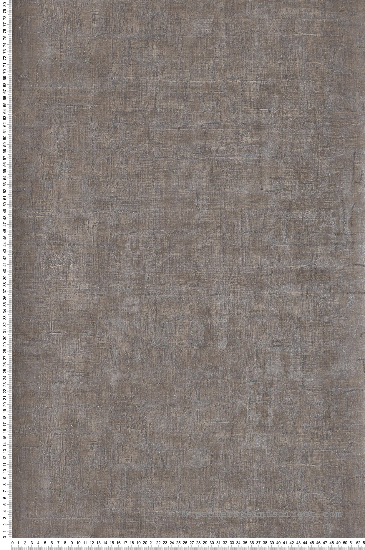 Papier peint Effet Béton Billes Paillette brun - Pearl de Montecolino | Réf. MC-81319