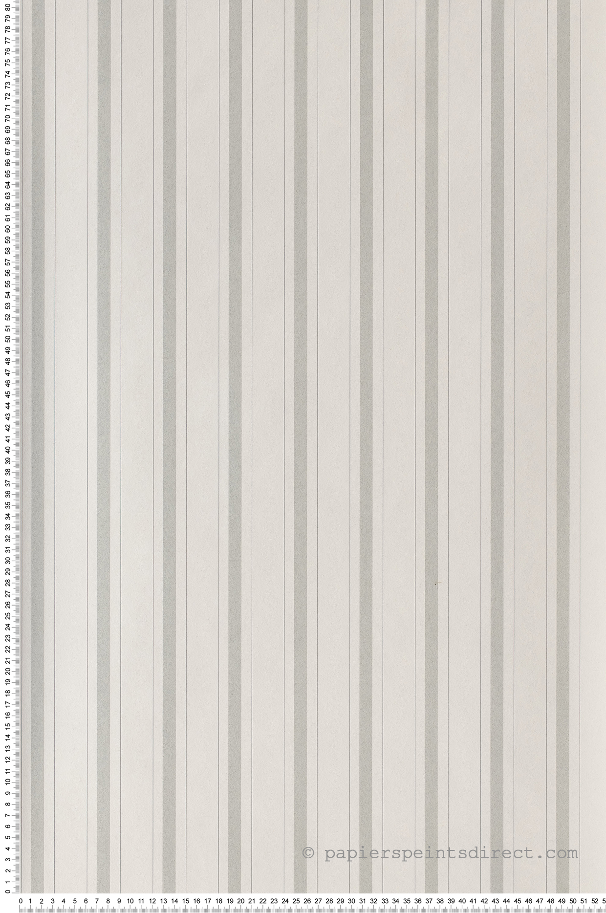 Papier peint Rayure Baroque vert amande - Les Belles Toiles De Jouy 2 de Casadéco | Réf. BTJD81577104