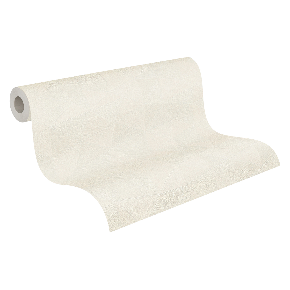 Papier peint Triangle Texture Bali blanc cassé - Metropolitan Stories 3 d'A.S. Création AMB2 | Réf. AS-391292