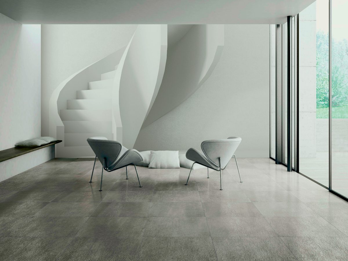 Papier peint panoramique Escalier Colimaçon blanc - Reality 4 de Lutèce | Réf. LTC-51221407