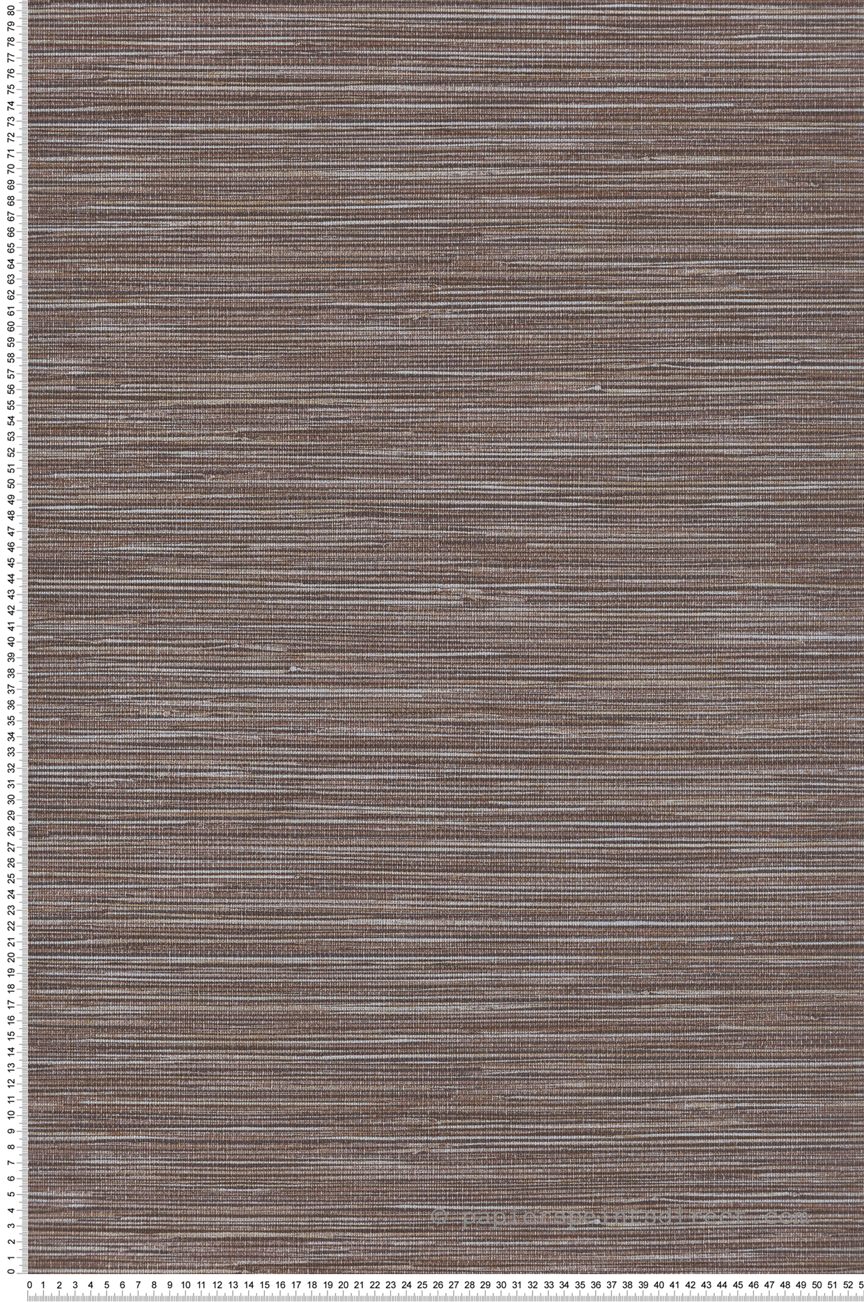 Papier peint Paille Japonaise marron bleu - Maori de Montecolino | Réf. MC-TA25044