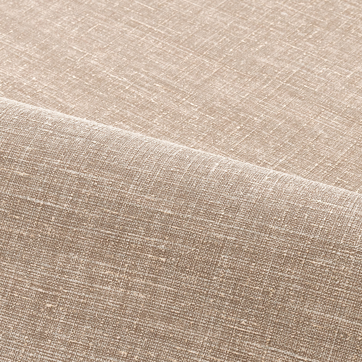 Papier peint Lin Ankaa brun taupe doré - Le Lin 3 de Casamance AMB VAGUE | Réf. CAS-A75239058