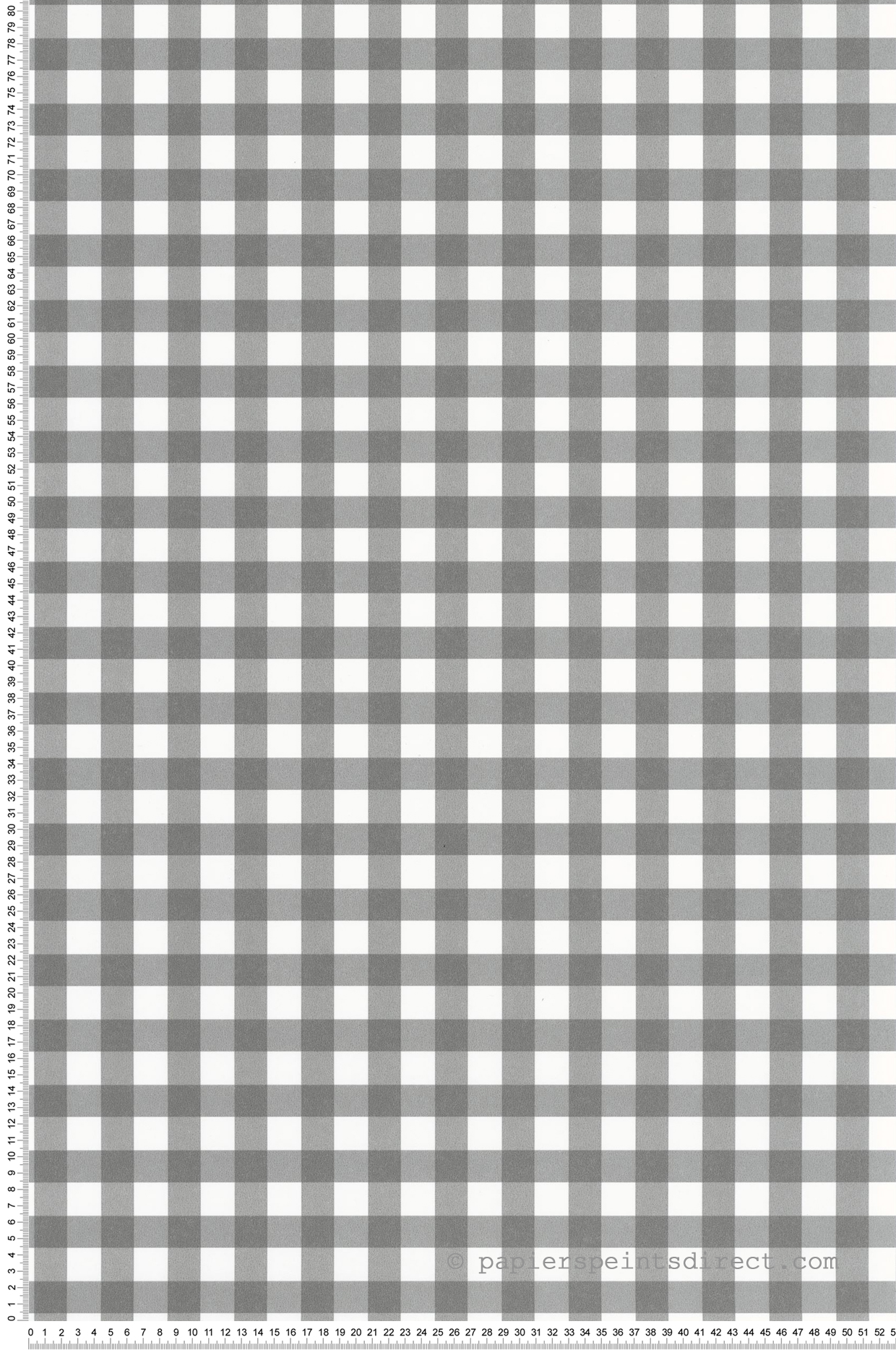 Papier peint Vichy Buvard gris - Once Upon A Time 2 de Casadéco | Réf. OUTD89269419