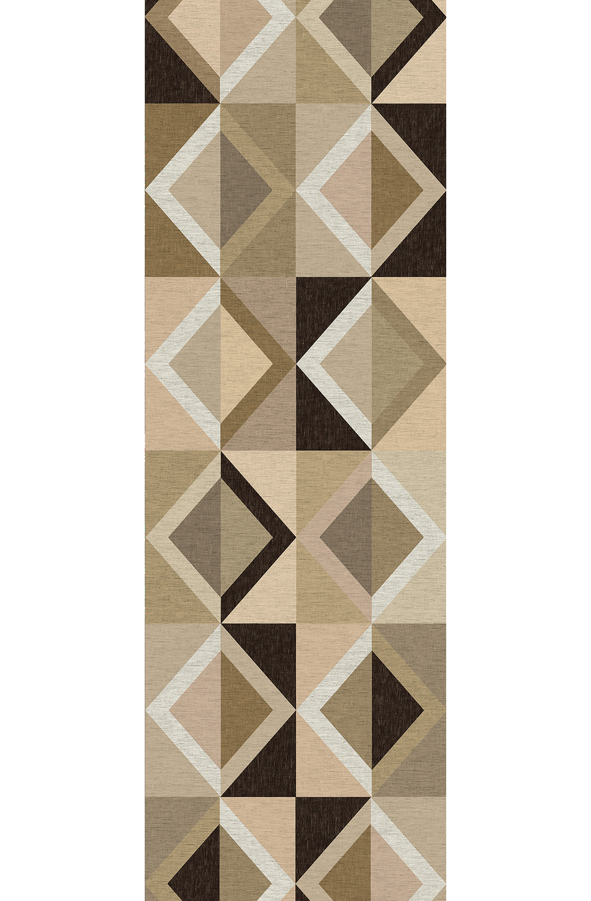 Papier peint panoramique Géométrique Lunca beige - A H260 - Joy de Masureel | Réf. MAS-DGJOY4011-260