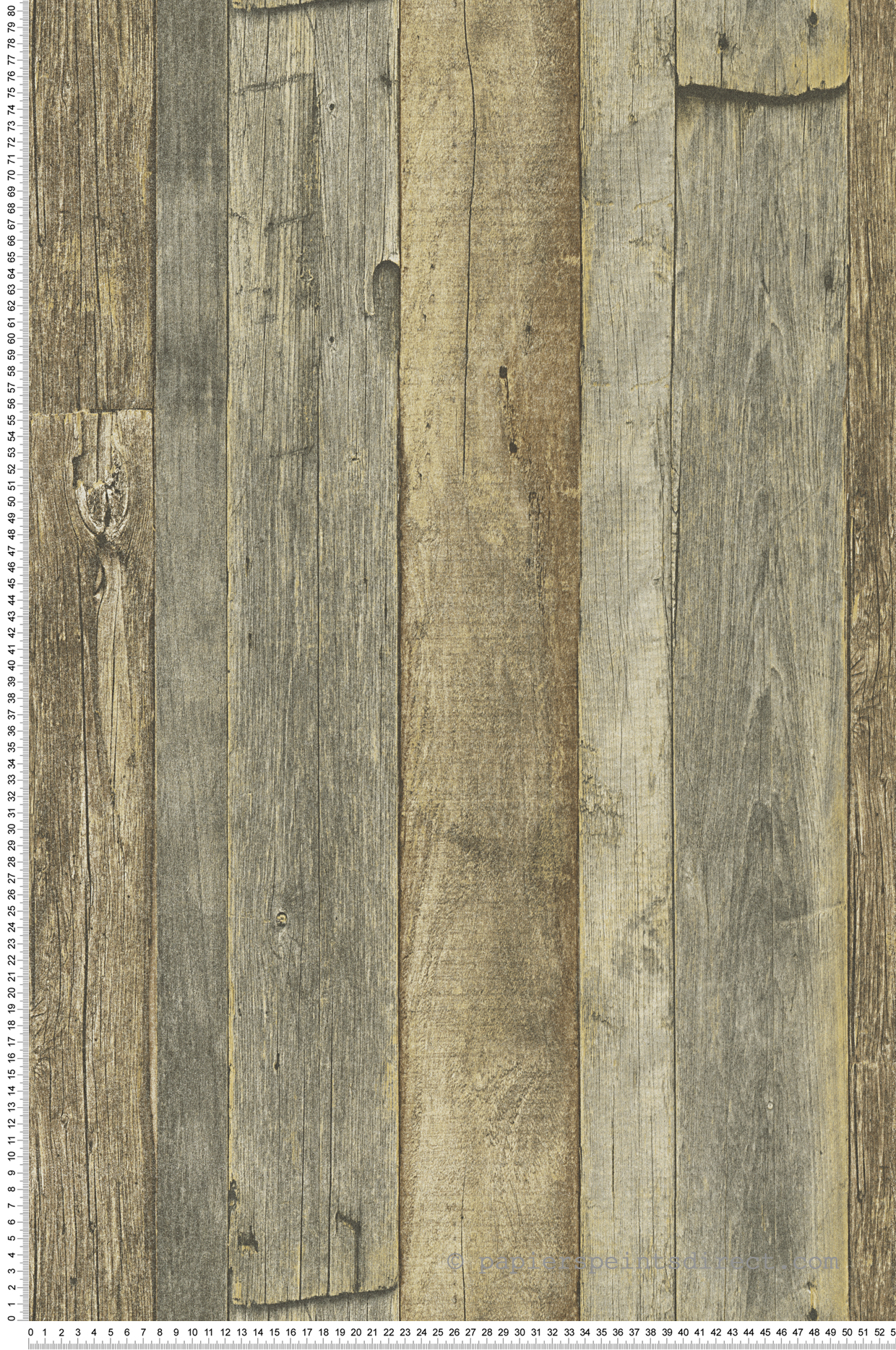 Papier peint Bois Clouté marron - Elements 2 d'A.S. Création | Réf. AS-959313