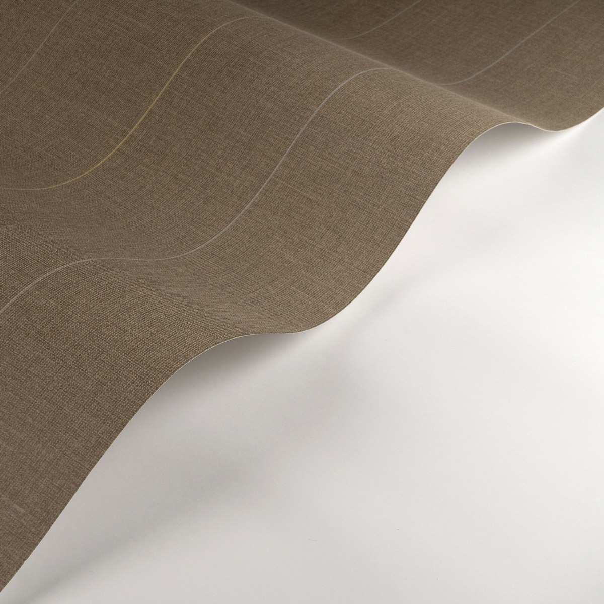 Papier peint Ligne Rayure Charlie bistre - Carnaby Street de Casadéco AMBV | Réf. CARN200542875