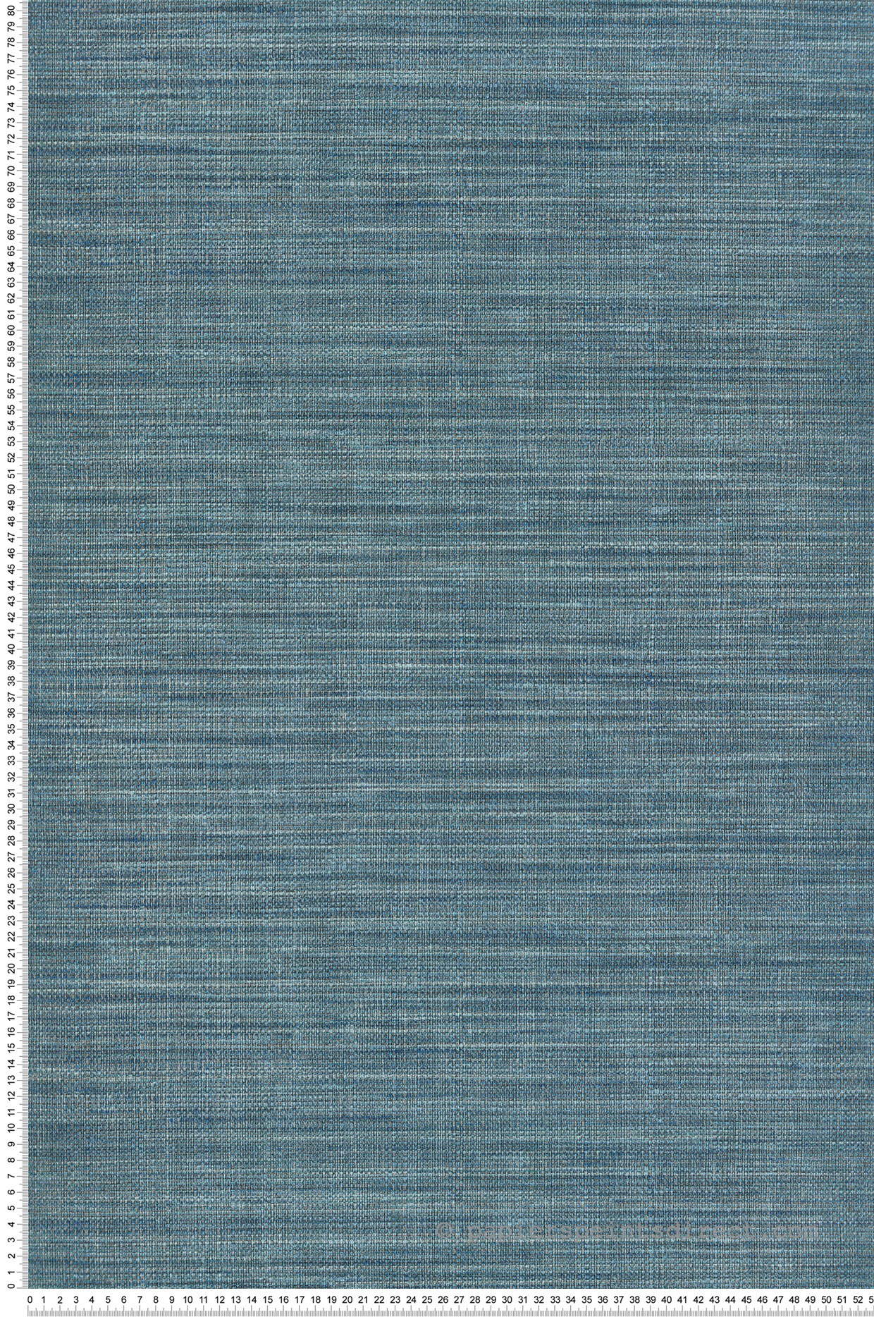 Papier peint Tissage Linéaire Horizontal bleu turquoise - Atacama de Montecolino | Réf. MC-IM28040