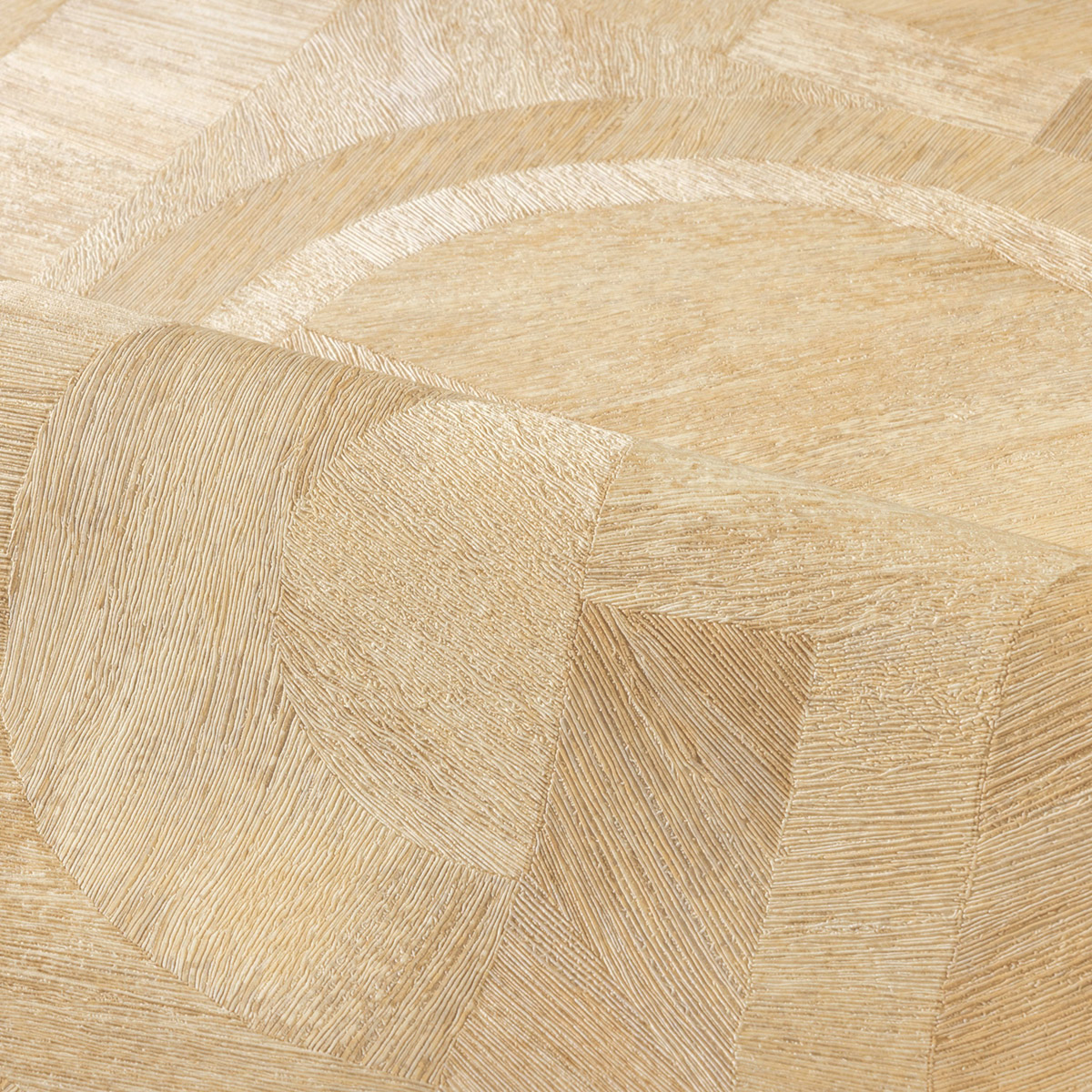 Papier peint Patchwork Ethnique Intarsia beige - Nature sur Mesure de Casamance | Réf. CAS-76870202