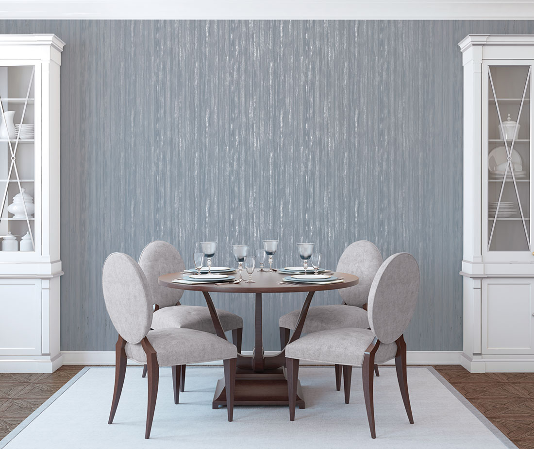 Papier peint gris trame reflets métallisés  - Special FX de Lutèce | Réf. LTC-G67709