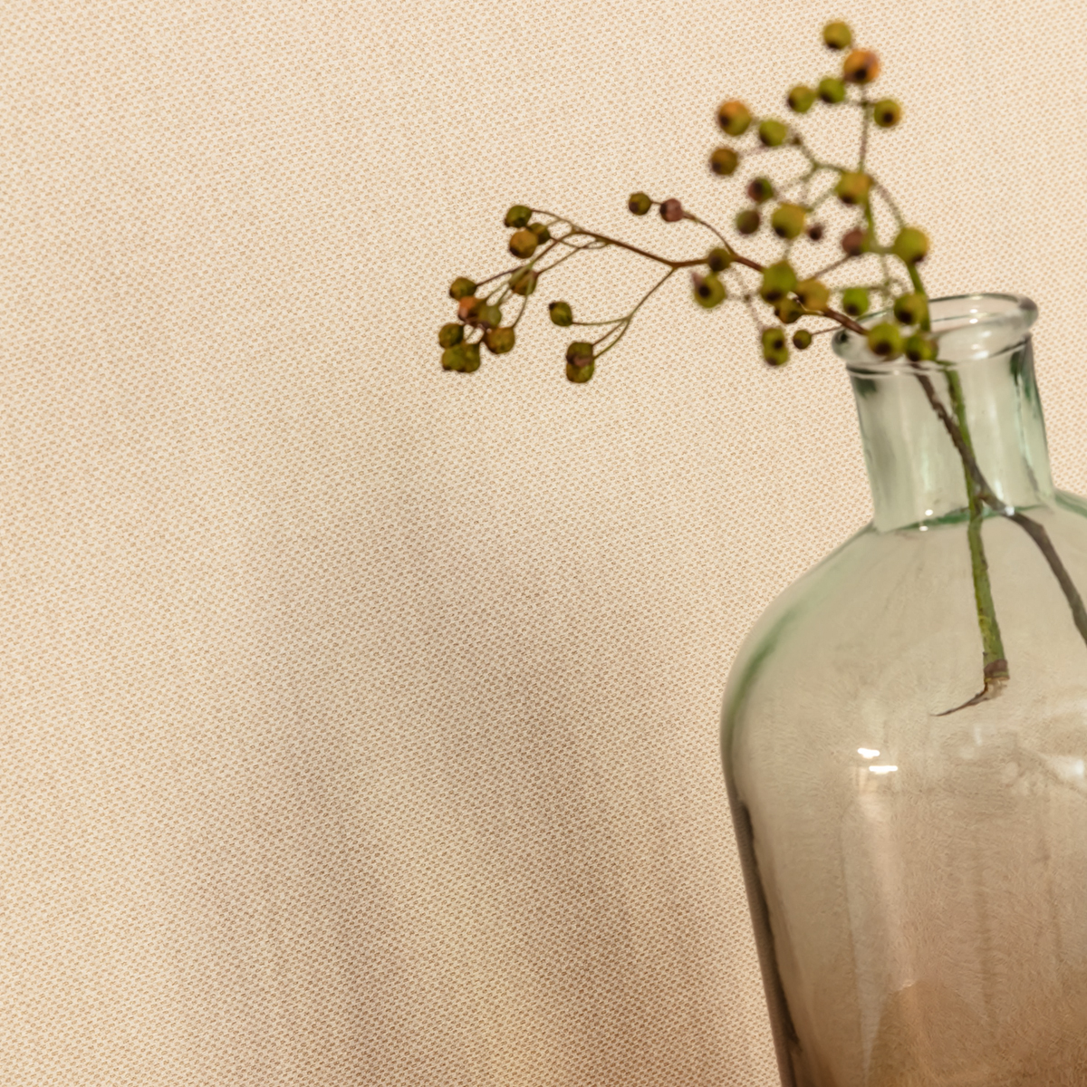 Papier peint Uni Natté Beige Calcaire - Green Life et Natté de Casélio AMB2 | Réf. GNL101561055