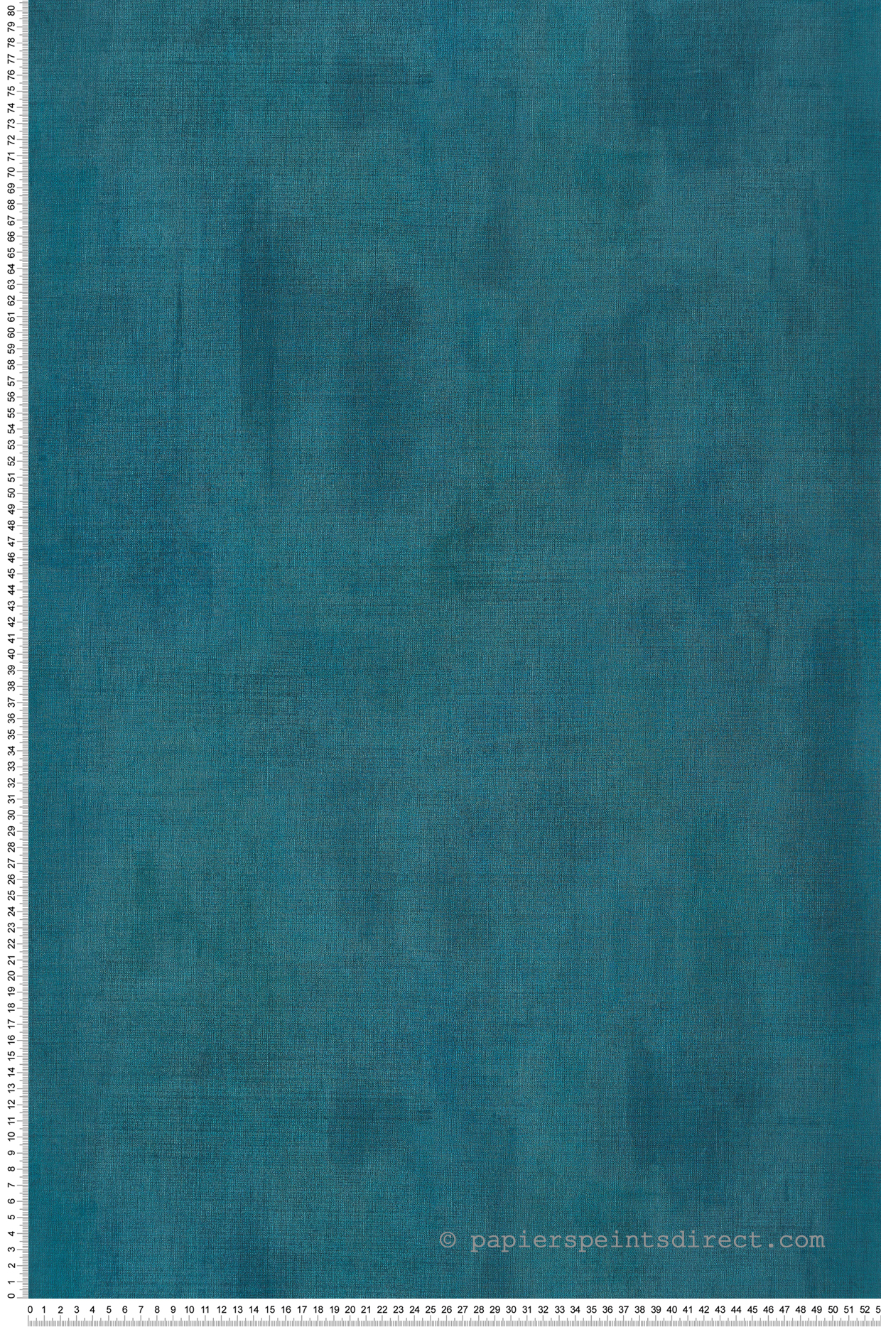 Papier peint Faux Uni Arty bleu paon - Arty de Lutèce | Réf. LTC-51211211