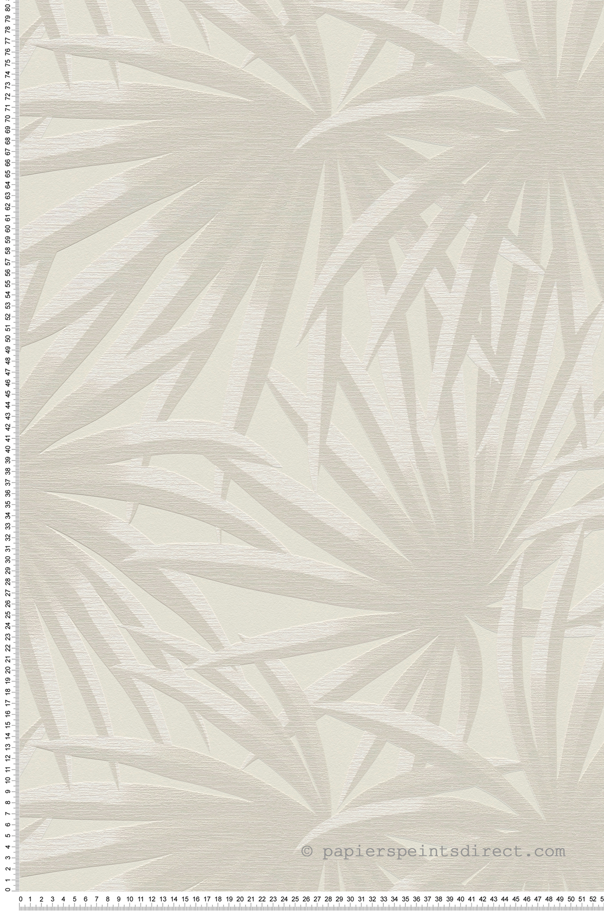 Papier peint Palme Grandiose gris écru - Casual Living d'A.S. Création | Réf. AS-393381