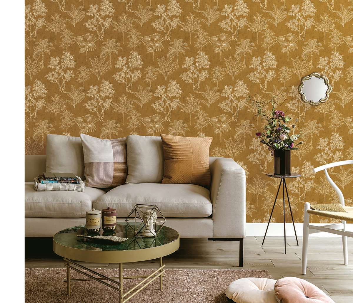 Papier peint Arbre Feuillage mordoré - Attitude de Lutèce | Réf. LTC-DWP0361-04
