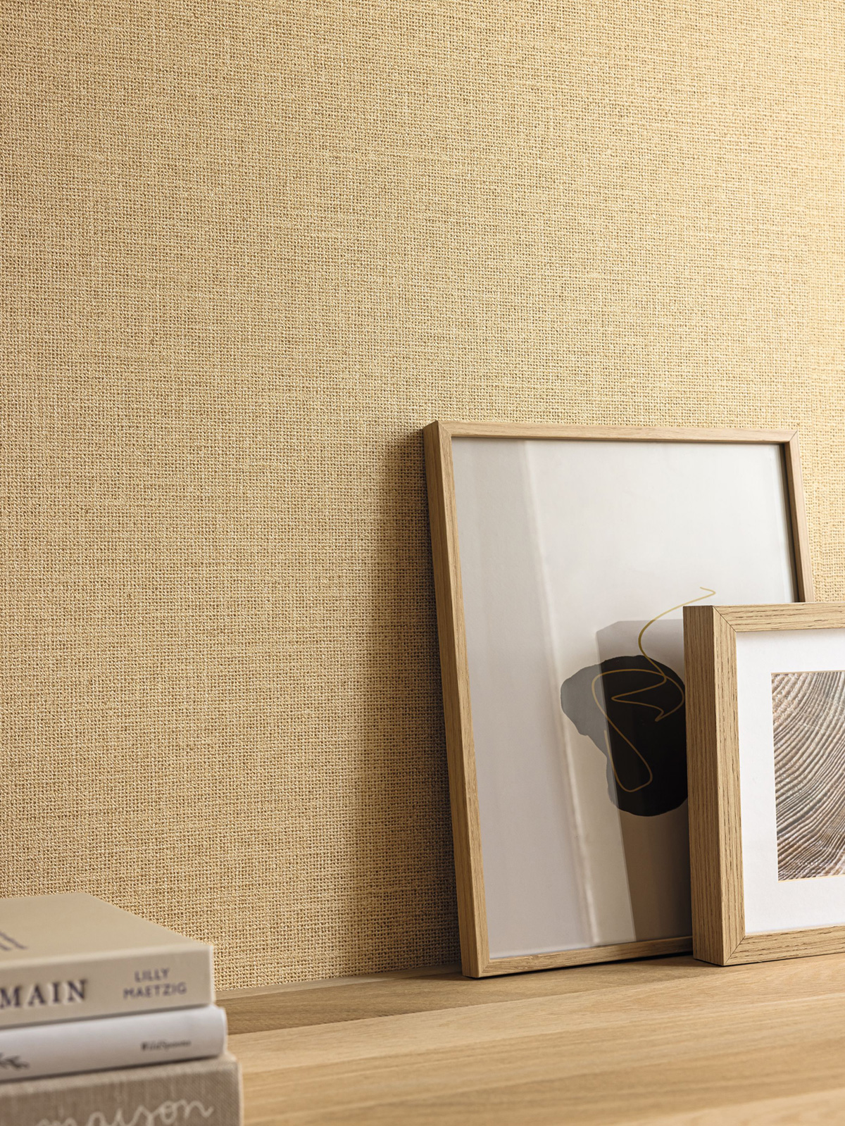 Papier peint Effet Toile de Jute dune beige - Moonlight 3 de Casélio | Réf. MNL3104011299