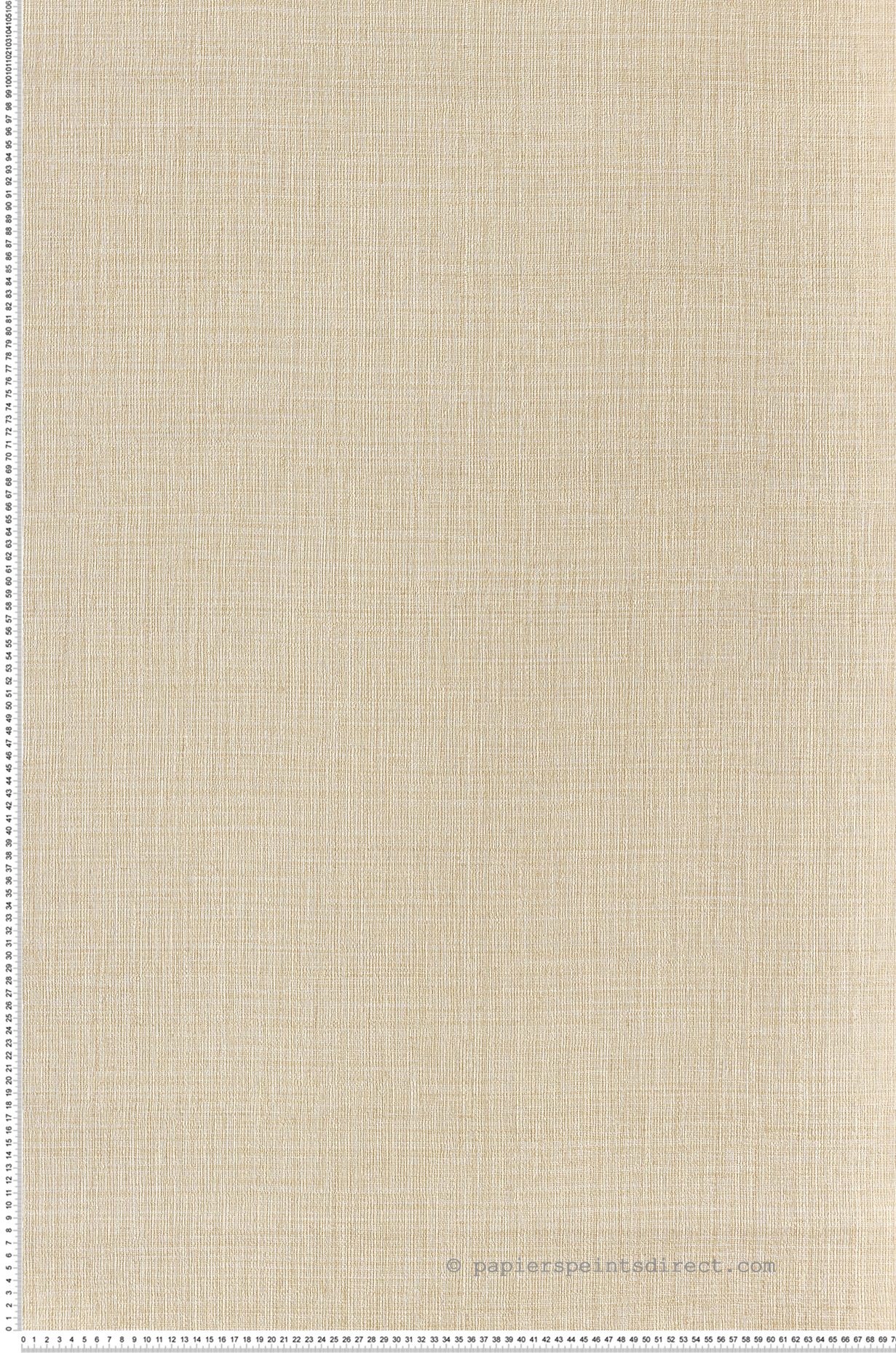 Papier peint Uni Tissé Sierra beige coquille - Palmadora de Casamance | Réf. CAS-76702242
