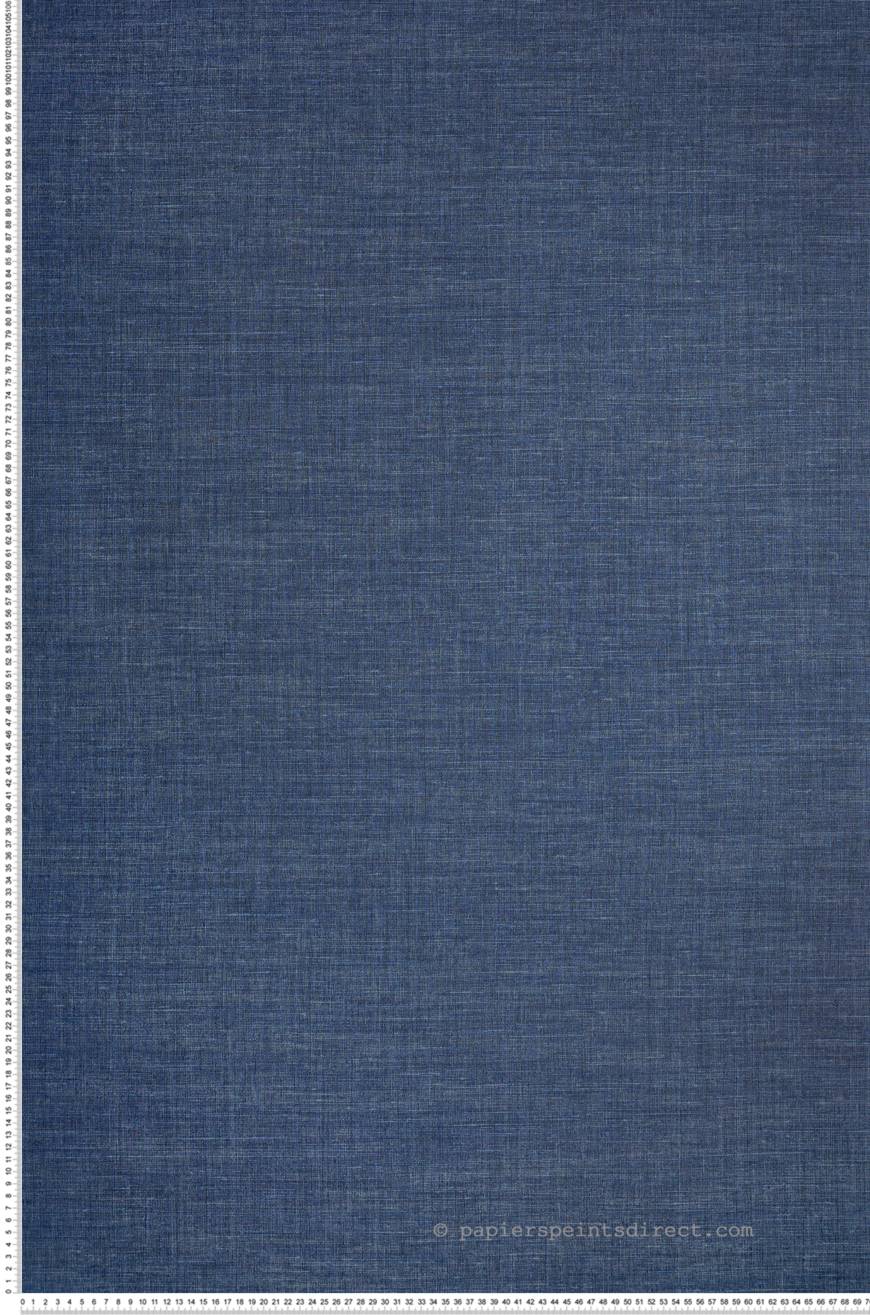 Papier peint Lin Shinok bleu électrique - Le Lin 2 de Casamance | Réf. CAS-73816916