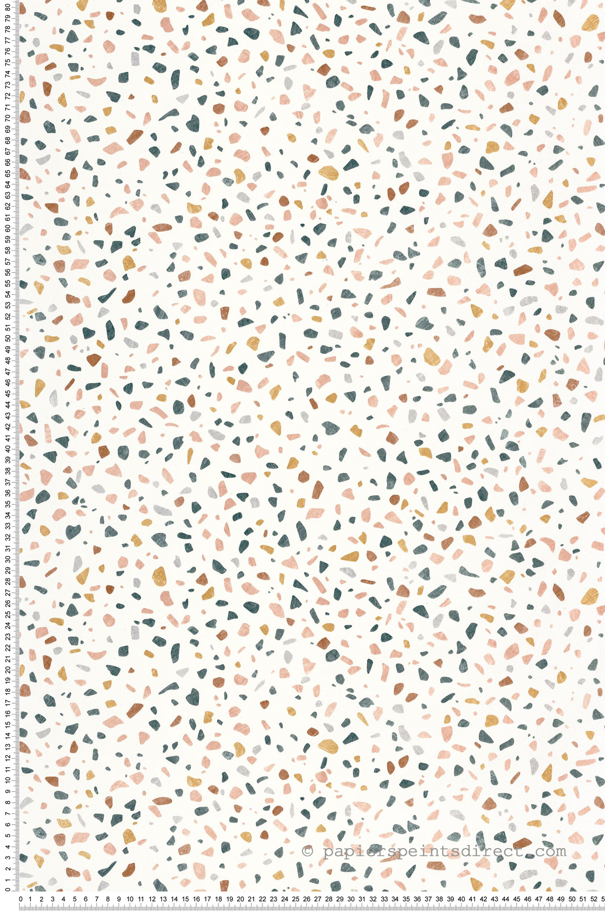 Papier peint Terrazzo Granito rose - Kitchen Box de Casélio | Réf. KBO106890889