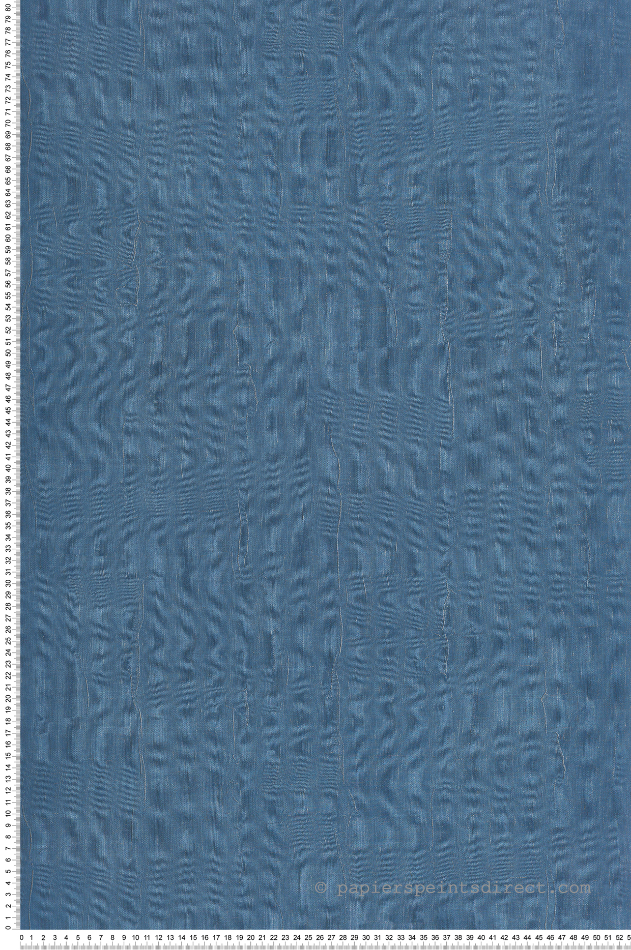 Papier peint Uni Etamine bleu denim argenté - Etamine de Casadéco | Réf. ETAM200256606