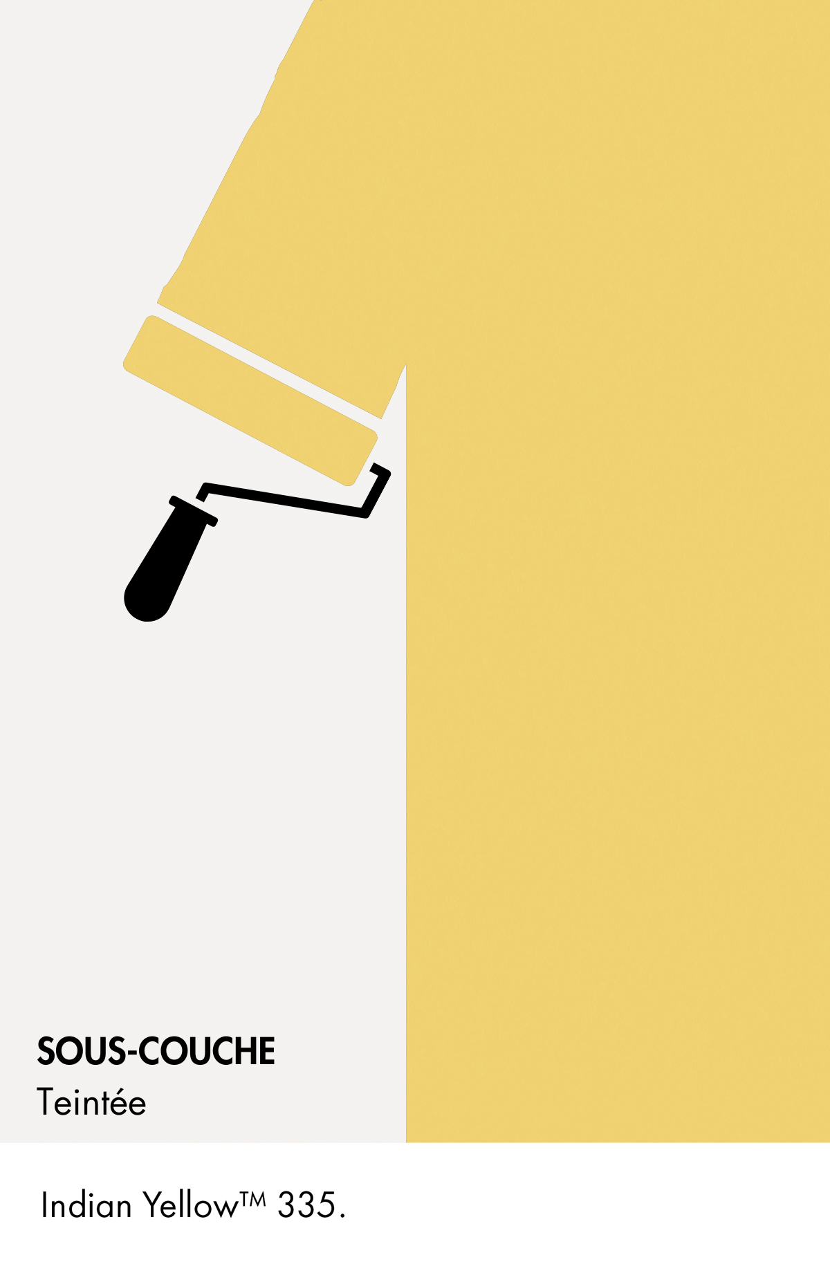 Sous-couche teintée Little Greene Indian Yellow n°335