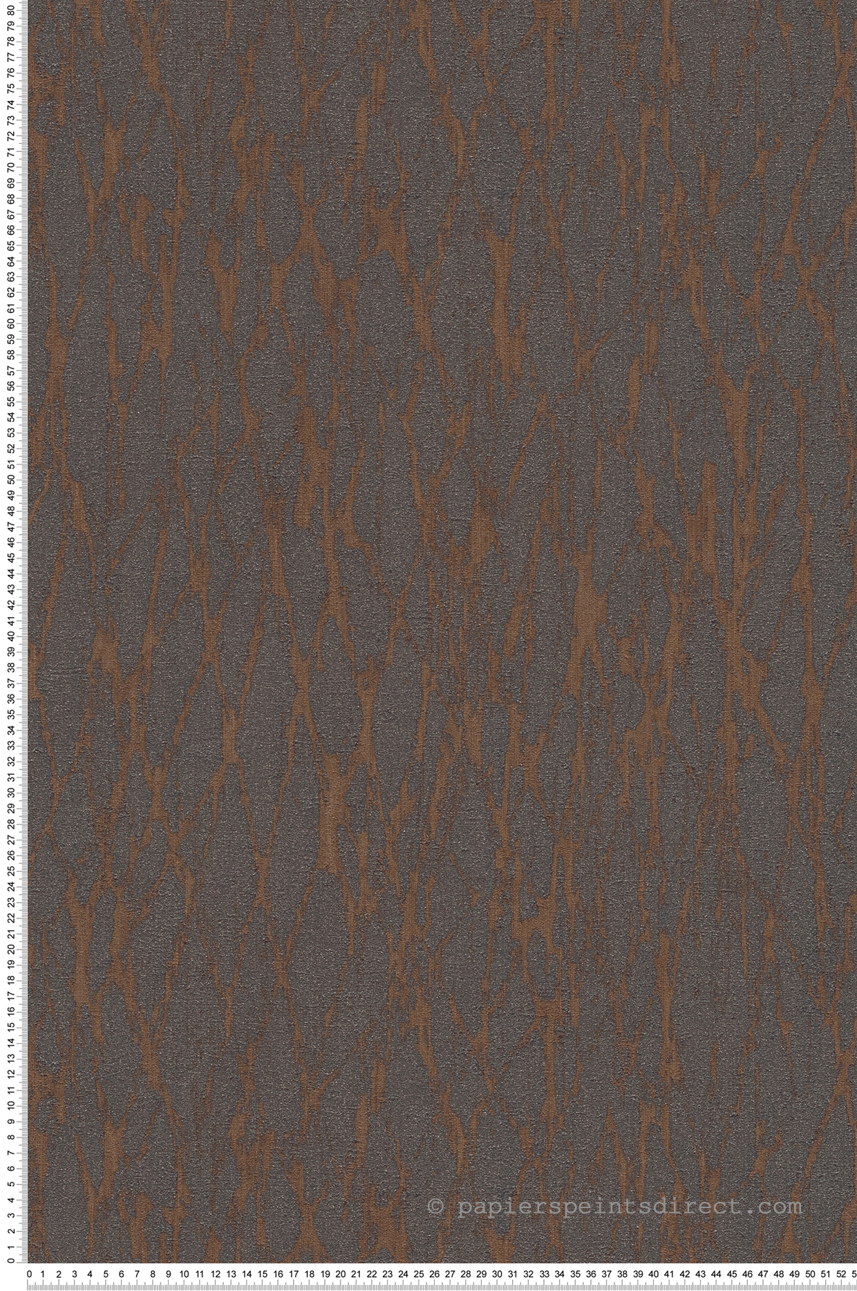 Papier peint Faux Uni Écorce marron - Smart Surfaces d'A.S. Création | Réf. AS-395634