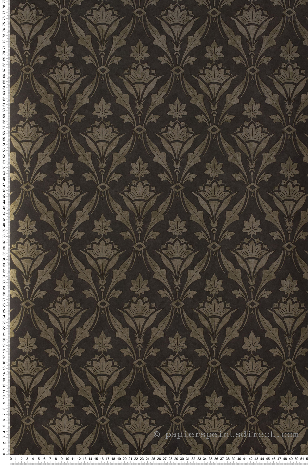 Borough High St. noir - Papier peint London Wallpapers IV de Little Greene