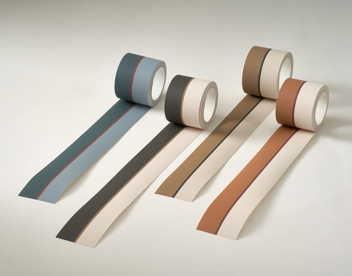 Galon Rayure Duo Rafinée fusain beige - Galons et Frises de Casadéco | Réf. GAFR200369743