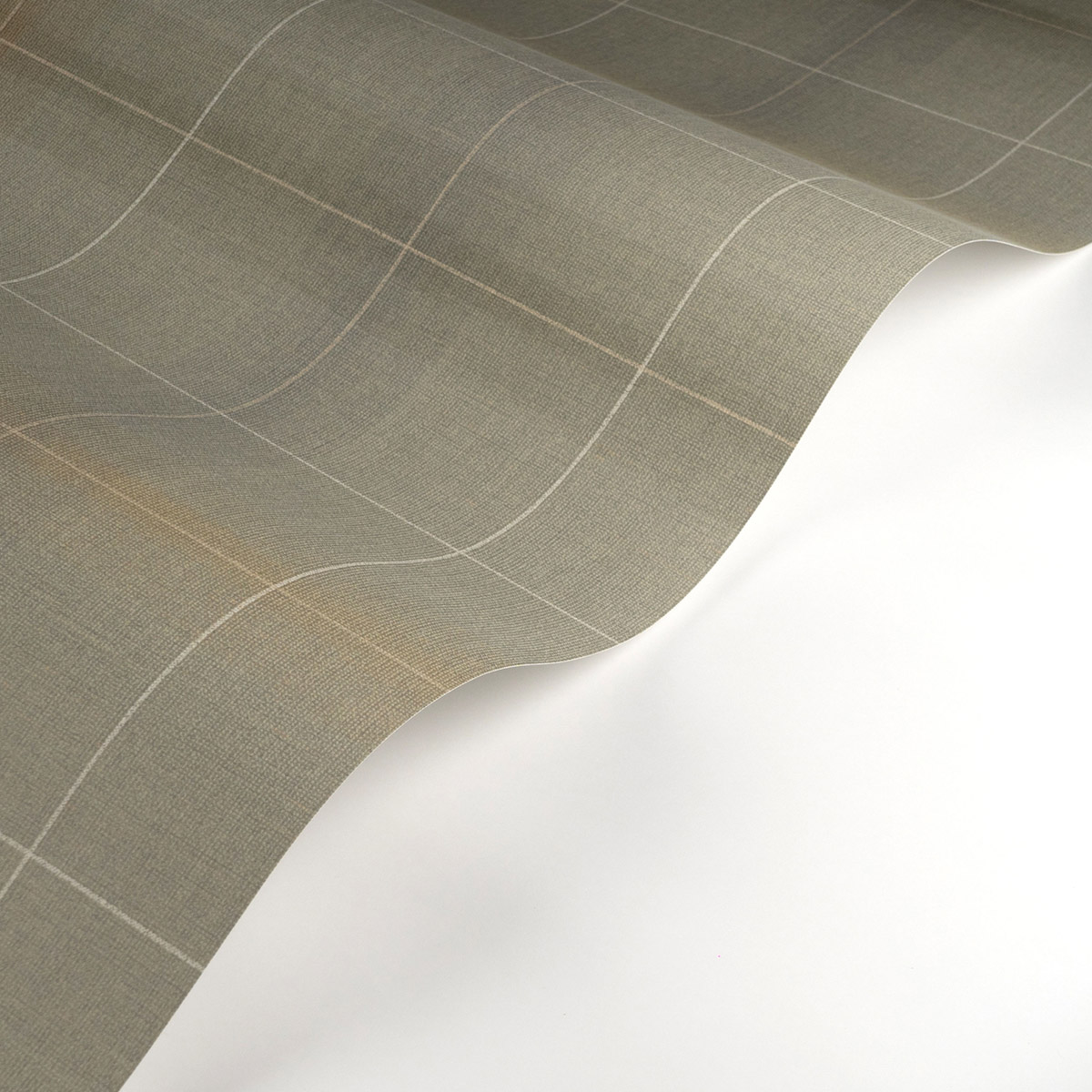 Papier peint Tartan Classique Archie kaki - Carnaby Street de Casadéco AMBV | Réf. CARN200522920