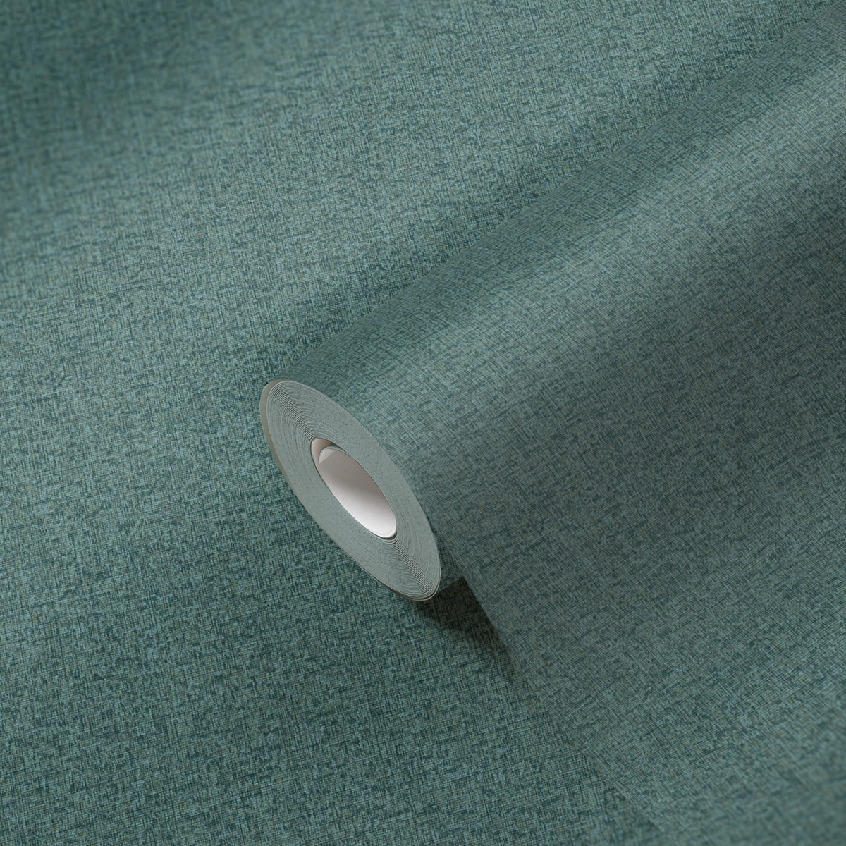 Papier peint Faux Uni Tissu Chiné bleu vert - Famous Garden d'A.S. Création AMB3 | Réf. AS-393542