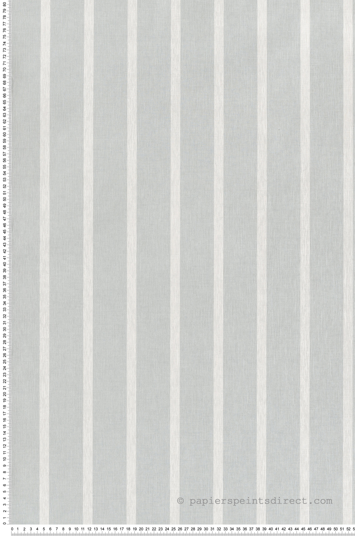 Papier peint Rayure Tissé Katy bleu d'eau - Twist de Casélio | Réf. TST106496060