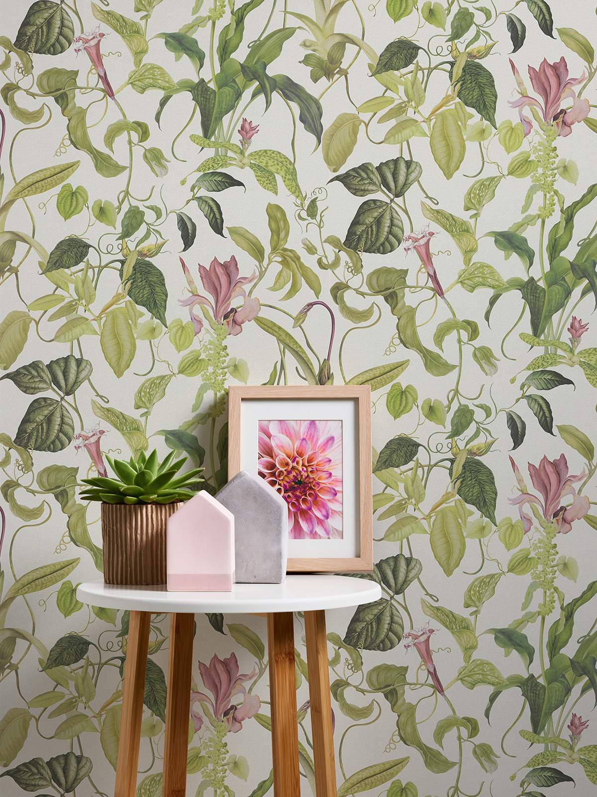 Papier peint Fleur Rampante blanc - Change is good de Michalsky | AMB Réf. MC-37988-1