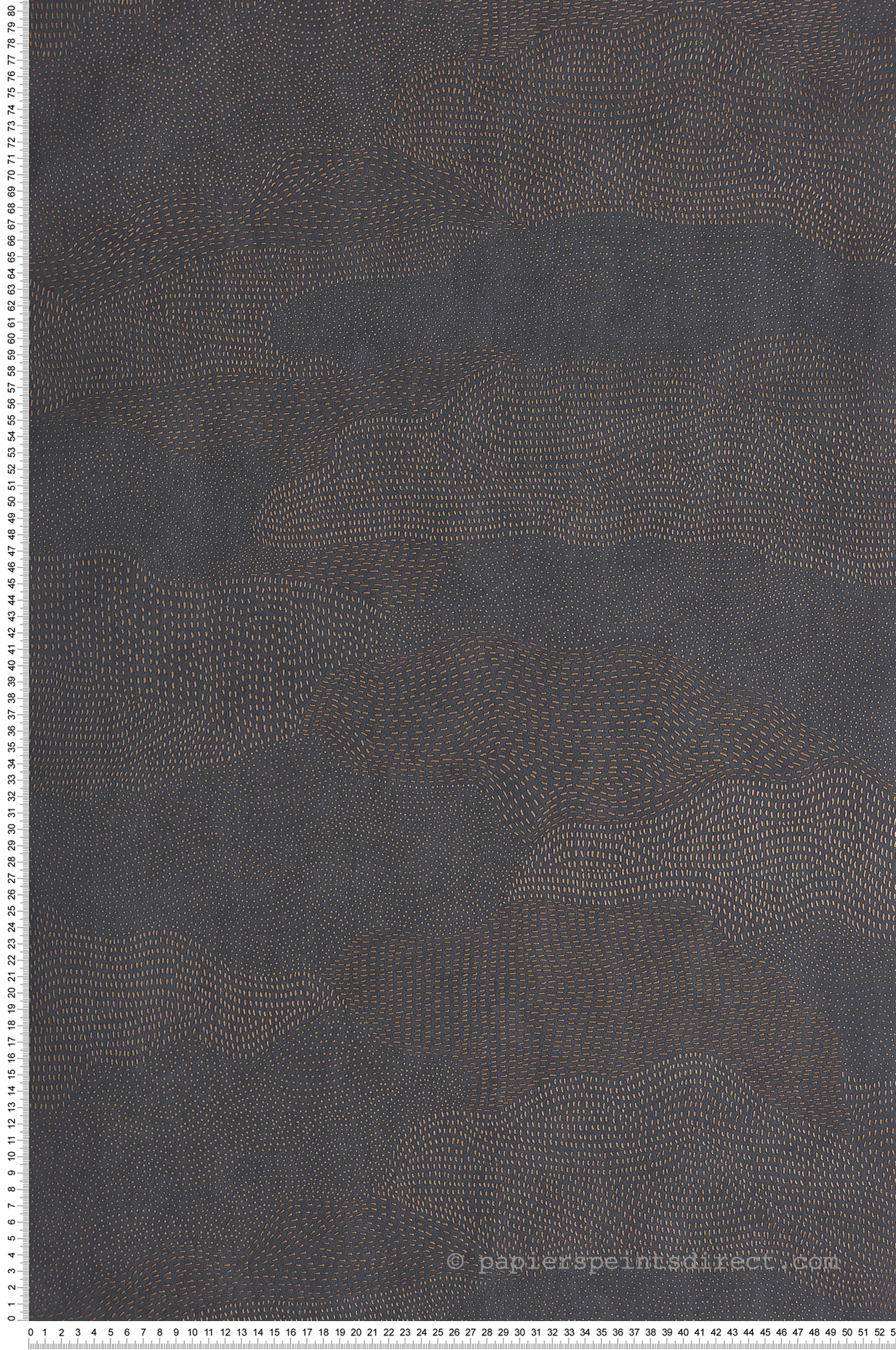 Papier peint Nuage Nubio anthracite irisé - Matera de Casadéco | Réf. MATA201136969