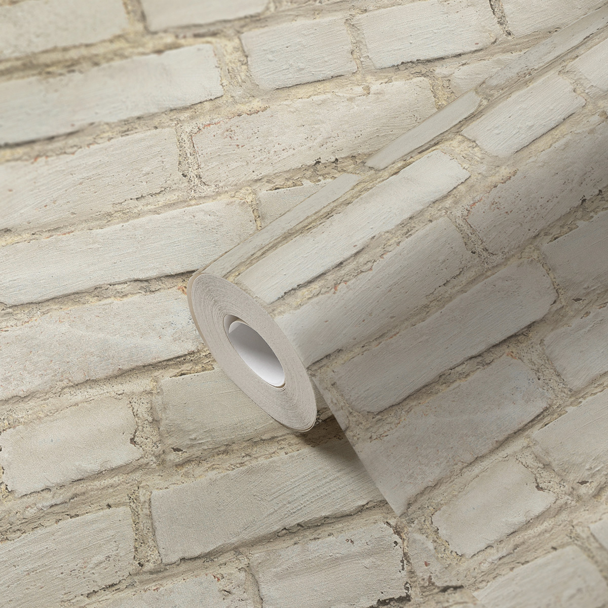 Papier Peint Brique grège - Elements 2 d'A.S. Création ROLLZ | Réf. AS-374141