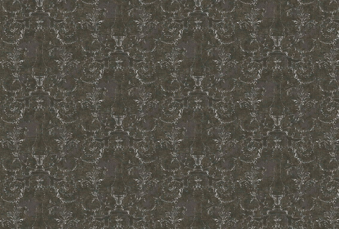 Papier peint panoramique Fresque Baroque gris - History of Art d'A.S. Creation | Réf. DD118822