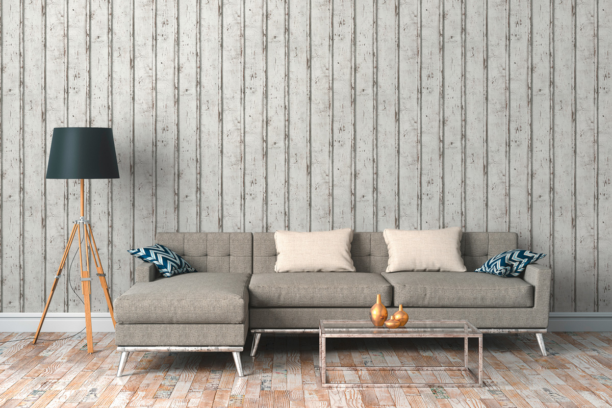Papier peint Bois Usé gris - Elements 2 d'A.S. Création AMB3 | Réf. AS-953701