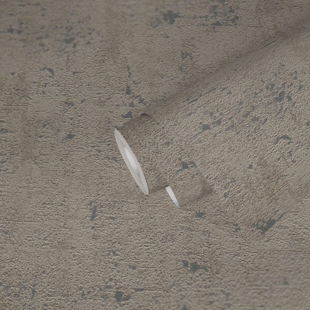 Papier peint Faux Uni Vintage gris argenté - Jade 2 d'A.S. Création AMB3 | Réf. AS-395153