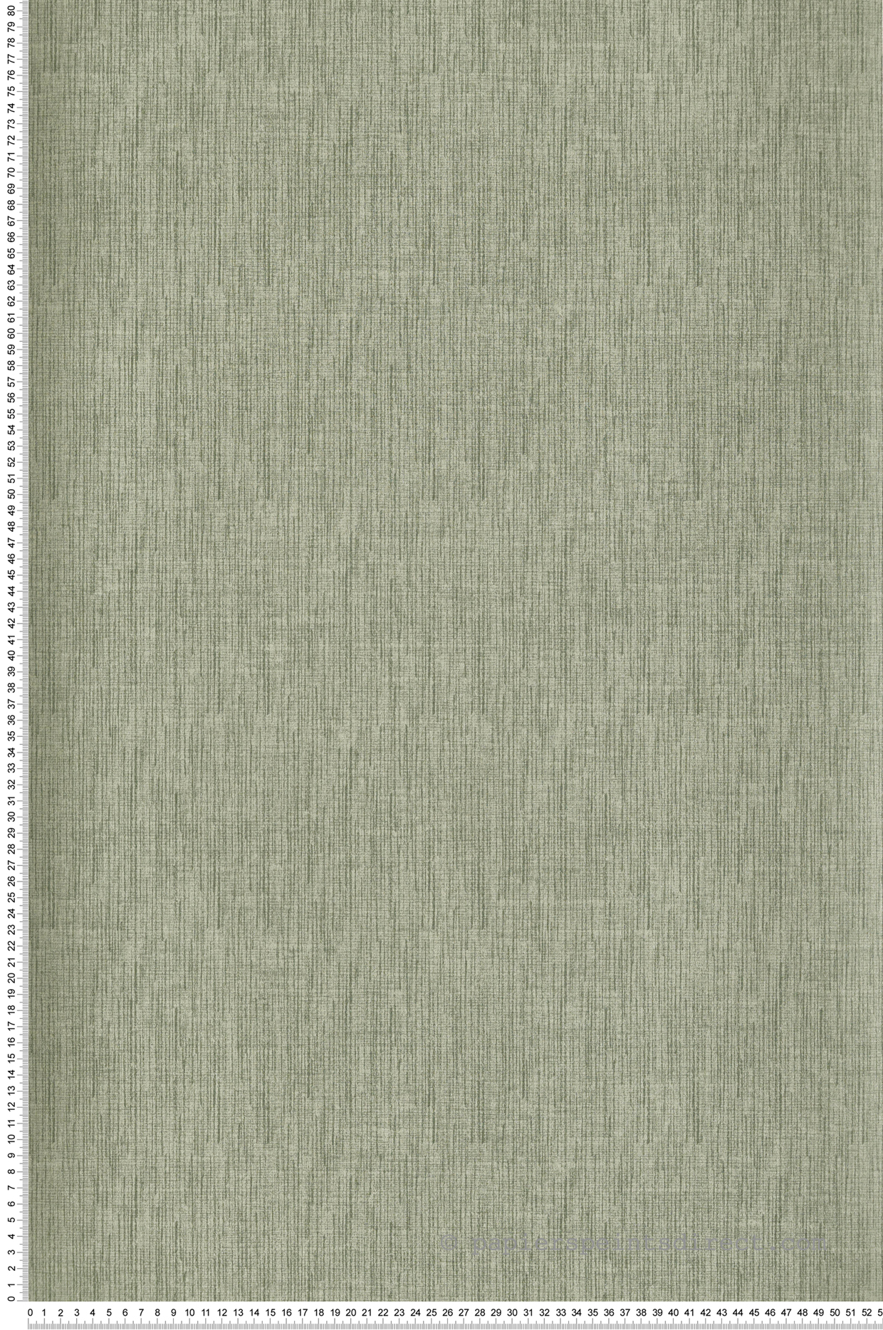 Papier peint Faux Uni Stries vert kaki - Romance de Lutèce | Réf. LTC-19105