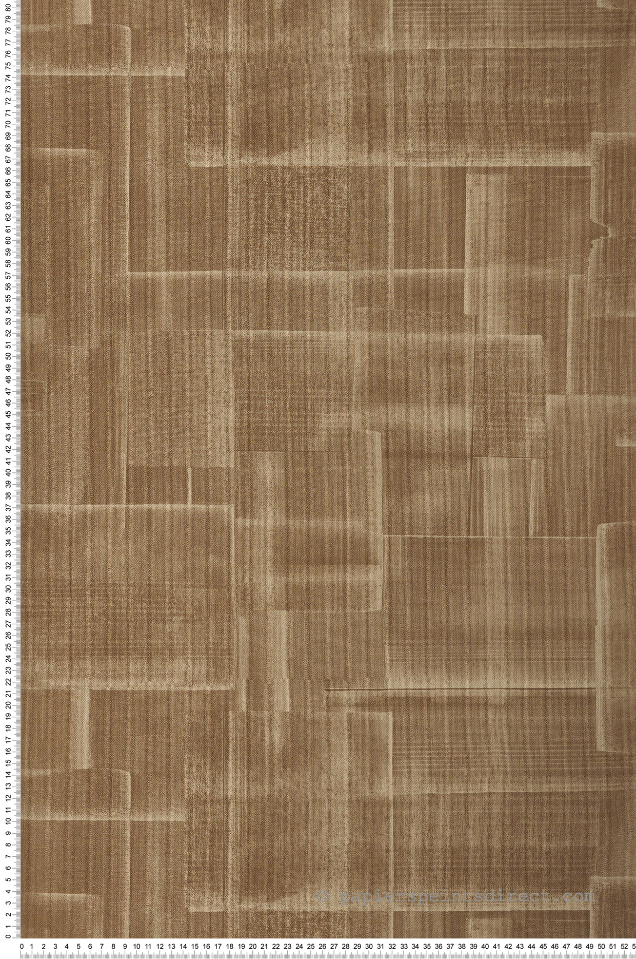 Papier peint Moderne Patch camel - Gingko de Casadéco | Réf. GINK86232505