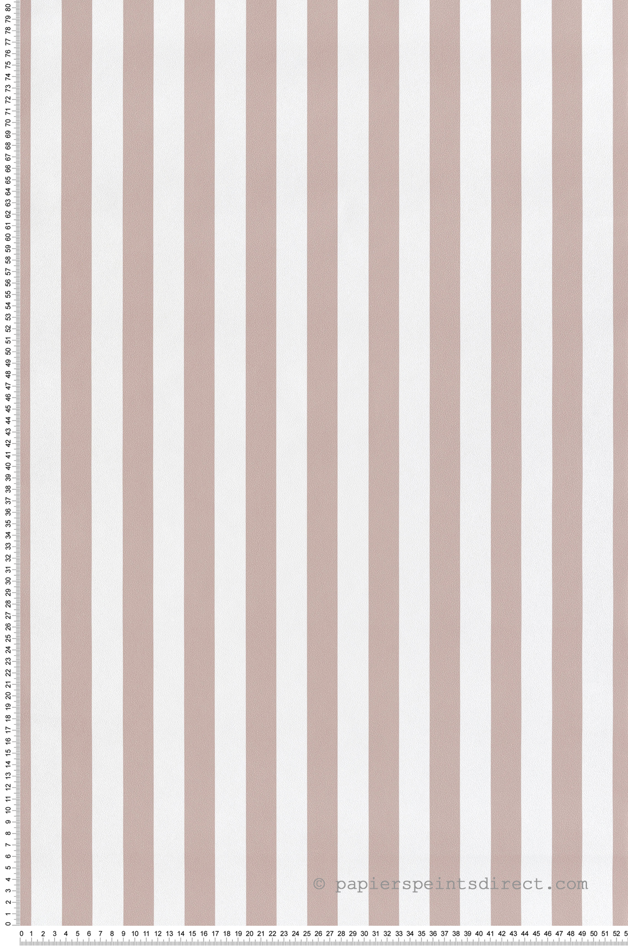 Papier peint Rayures Classiques Fines rose poudré - Stripes & Checks de Montecolino | Réf. MC-ST38454