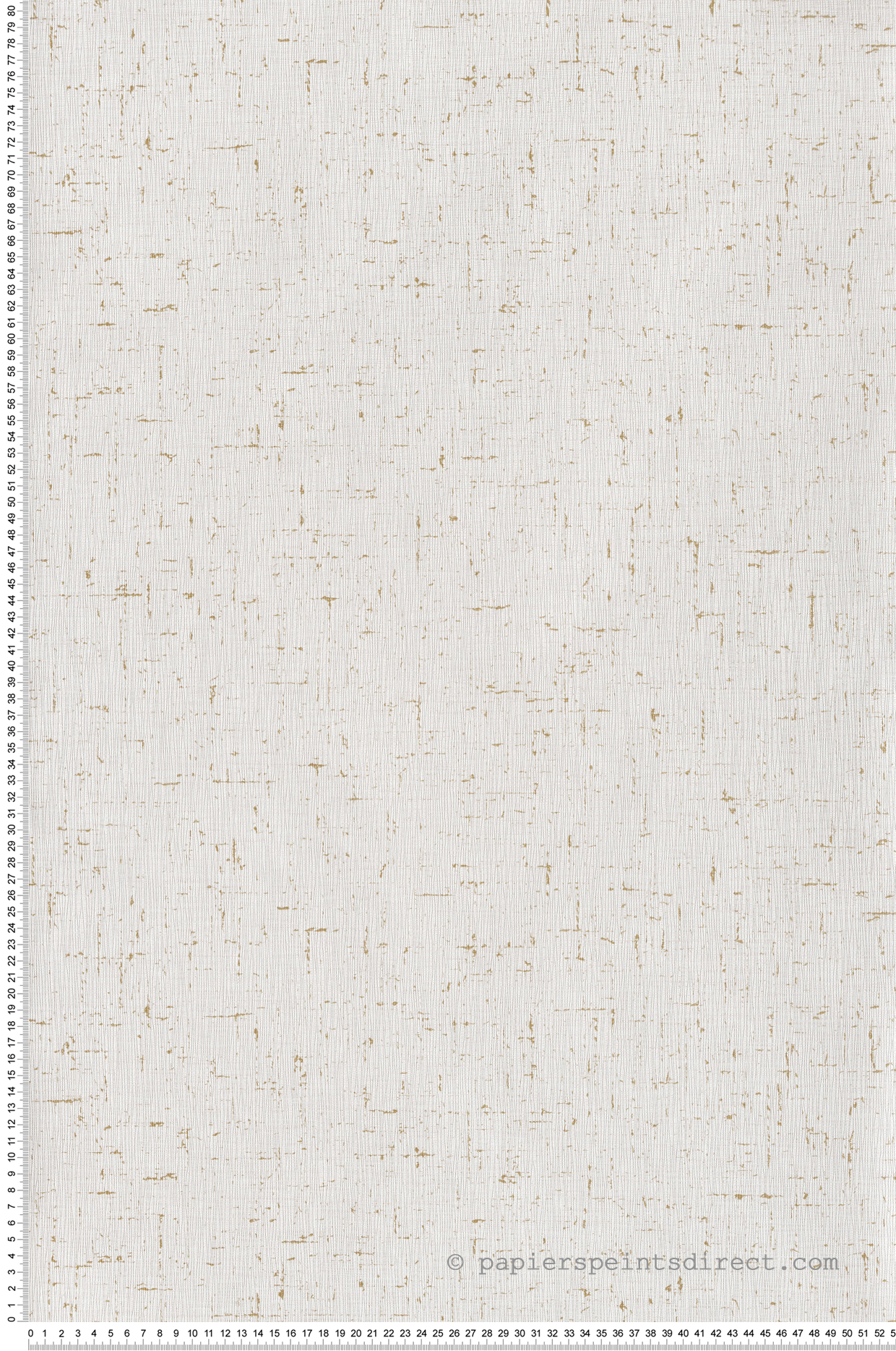 Papier peint Uni Gaze Coton Métal blanc doré - Moonlight 2 de Casélio AMB | Réf. MLGT103770204
