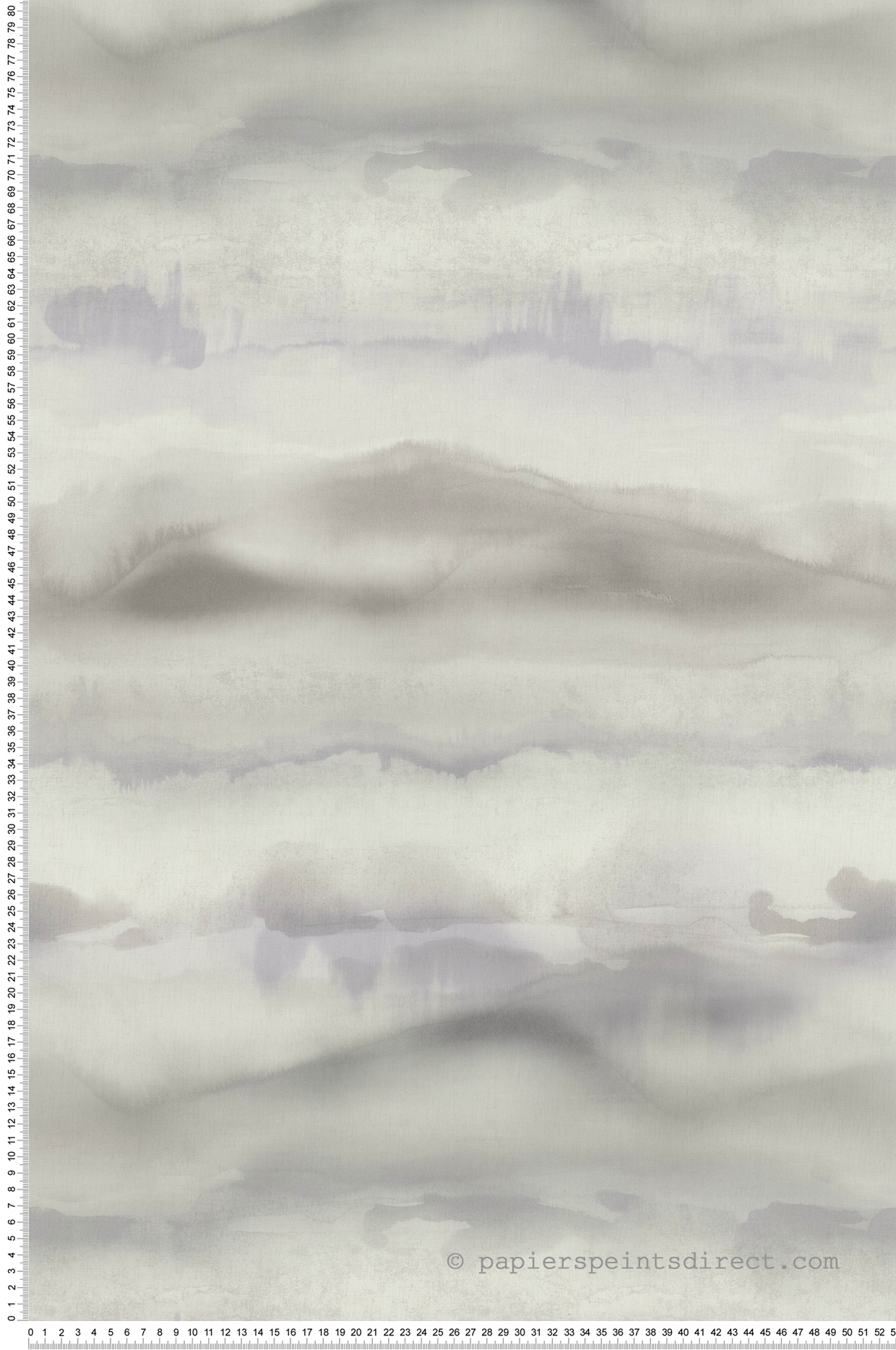 Papier peint Nuage et Brume gris - Arty de Lutèce | Réf. LTC-51210909